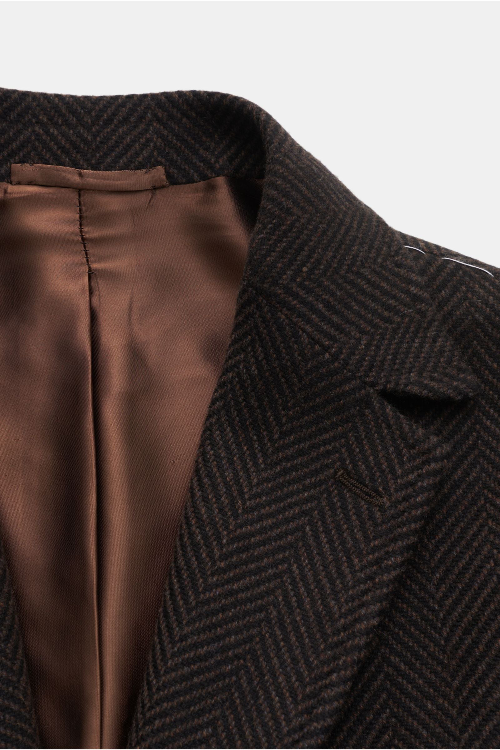 Stile Latino Cashmere coat 'Cuenea' - striped