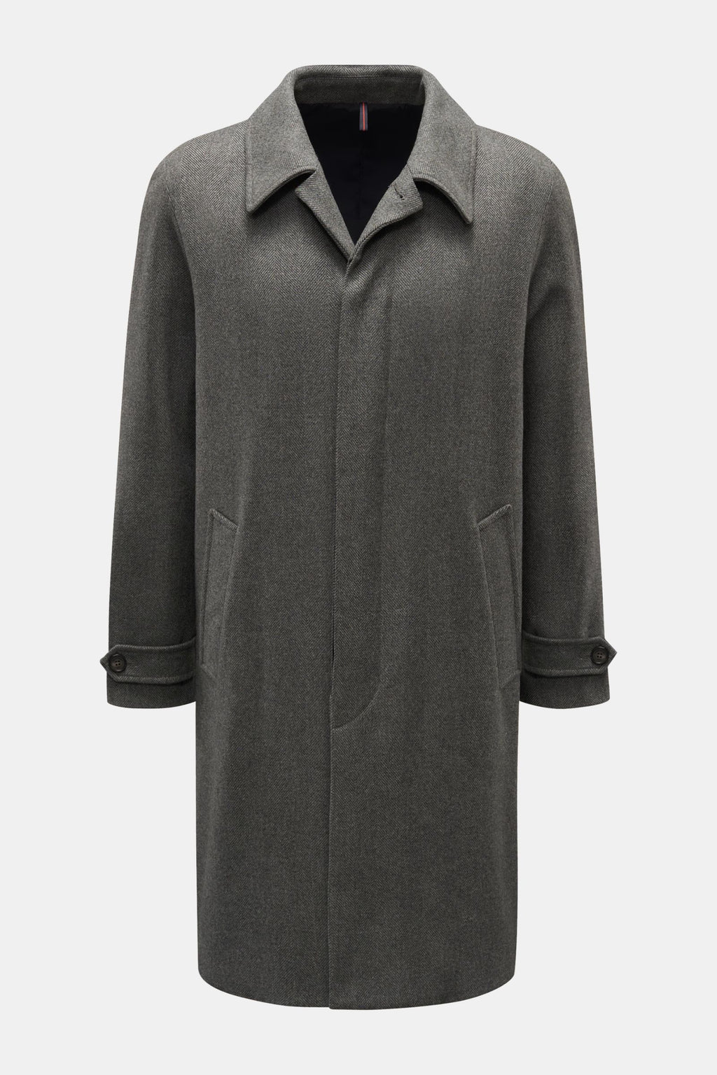 Montedoro Car coat - grey patterned