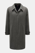 Montedoro Car coat - grey patterned