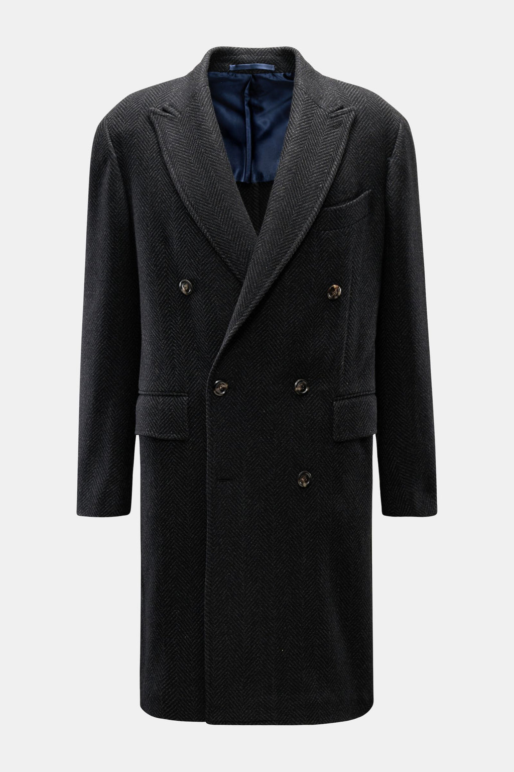 Stile Latino Cashmere coat 'Eros' - patterned