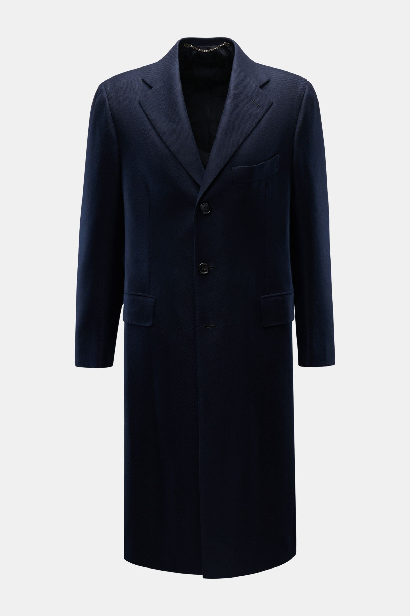 Cesare Attolini Cashmere coat - navy