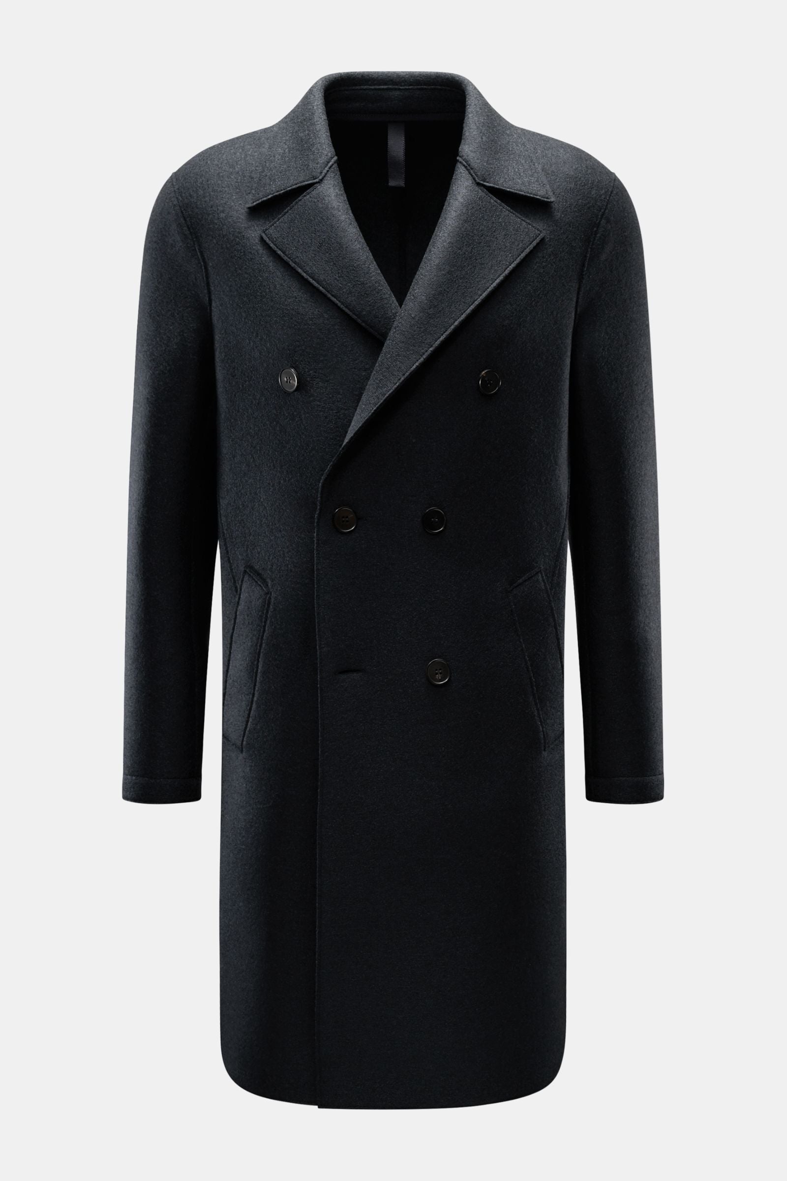 Harris Wharf London  Wool coat - dark navy