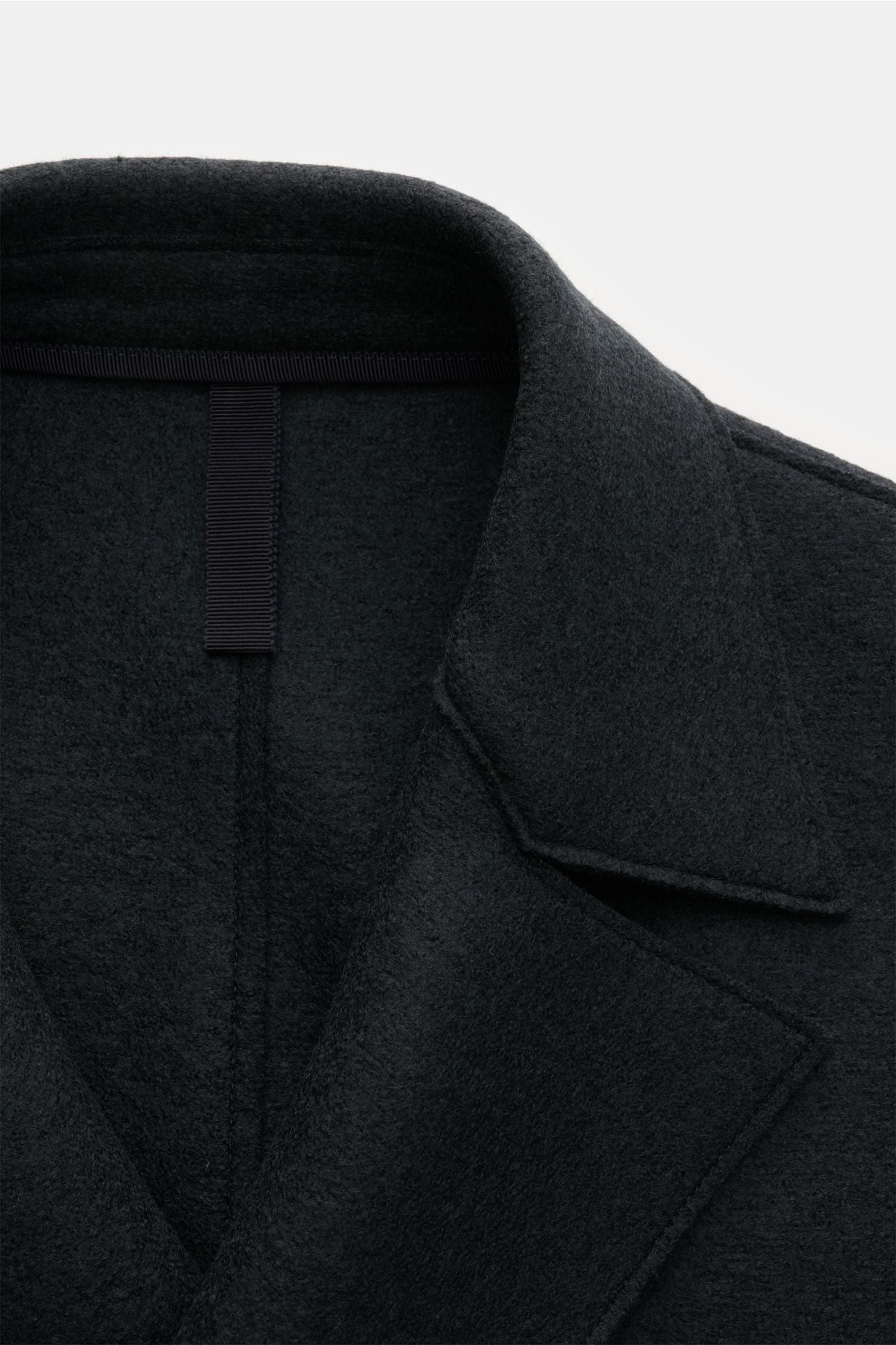 Harris Wharf London  Wool coat - dark navy