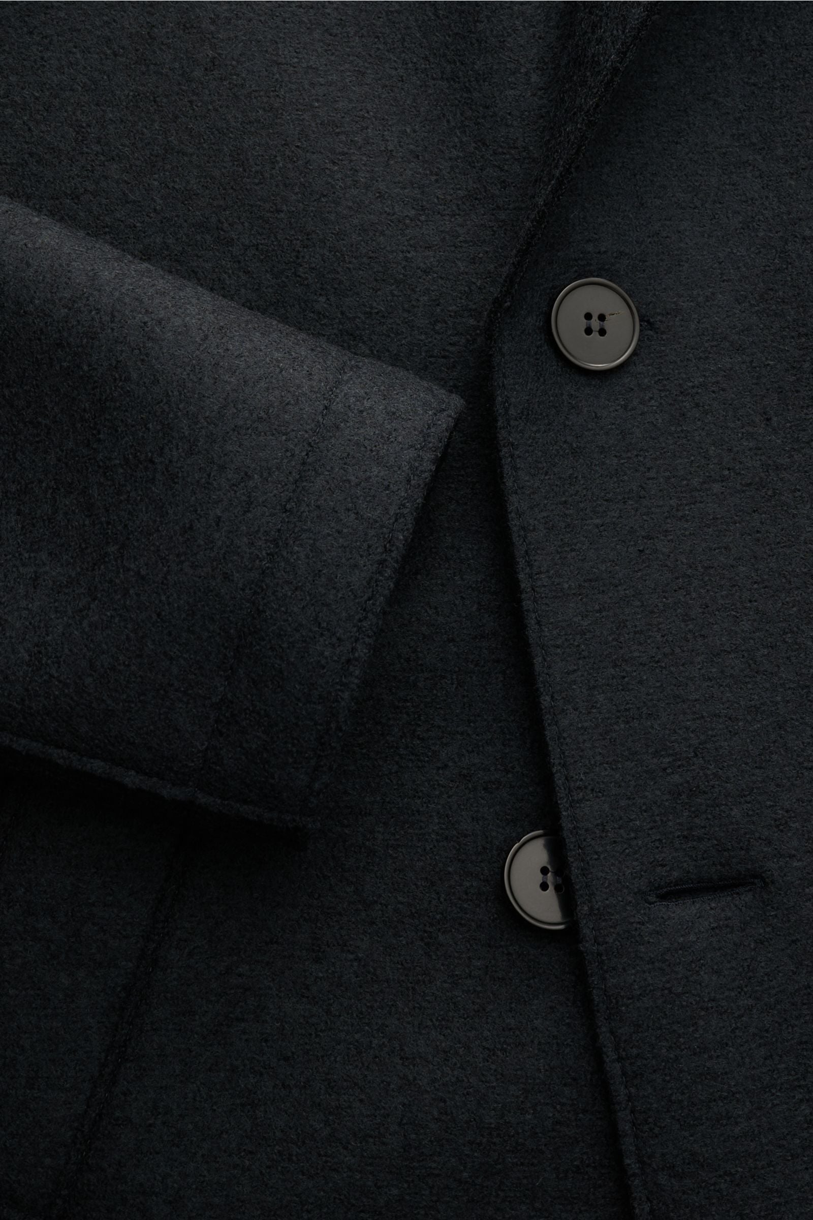 Harris Wharf London  Wool coat - dark navy