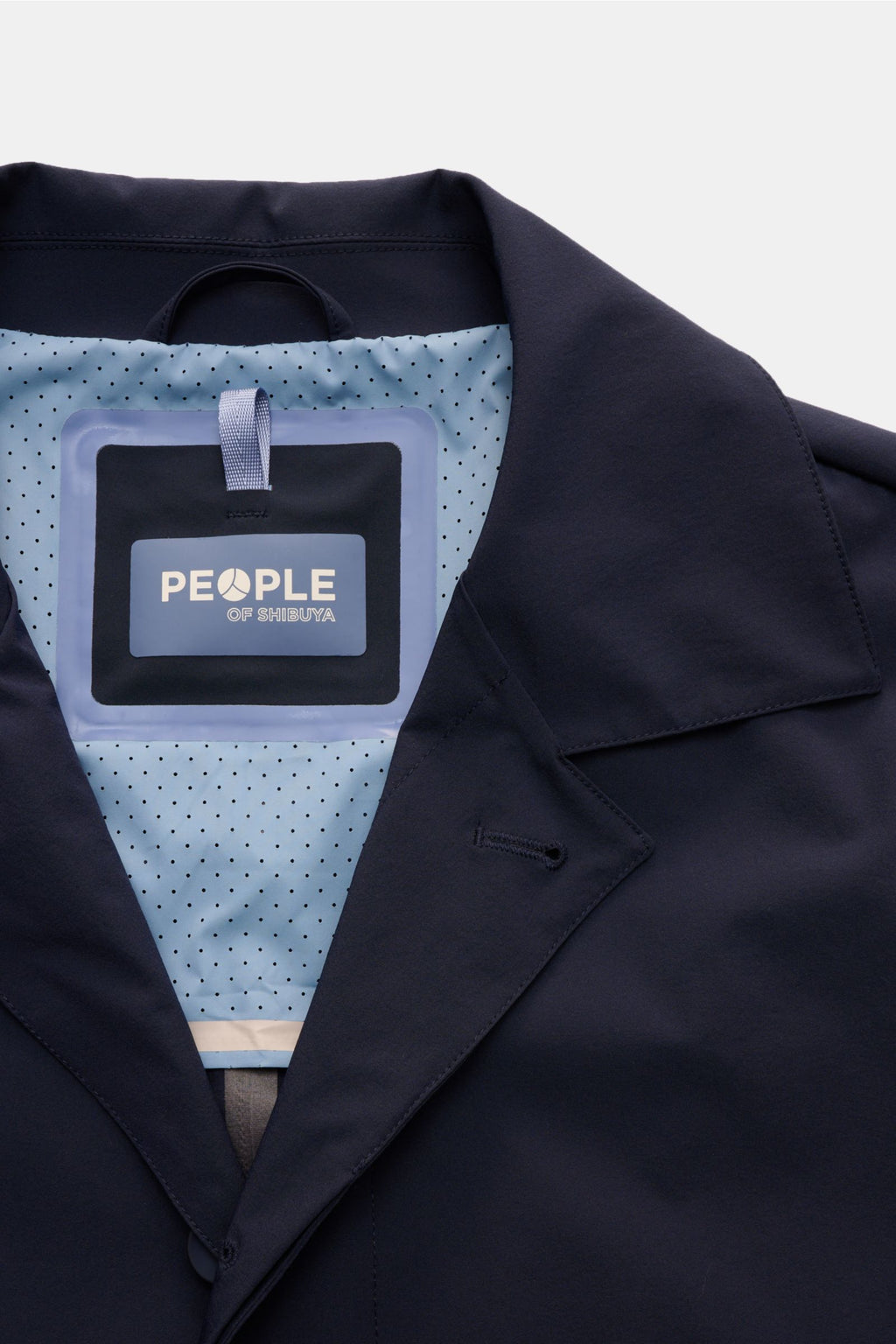 People of Shibuya Coat 'Kurume' - navy