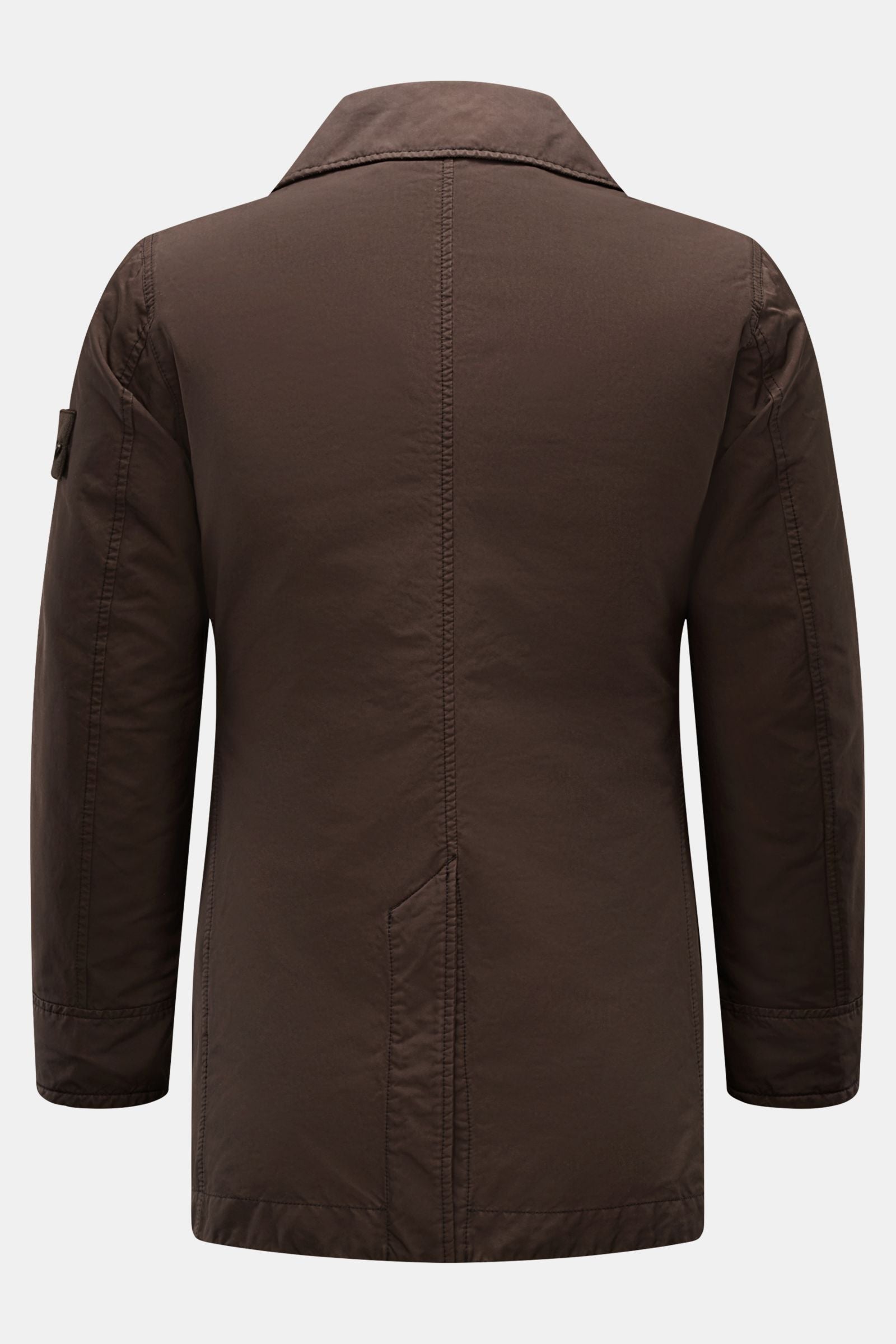 Stone Island Jacket 'David-TC Ghost Piece' - Dark brown