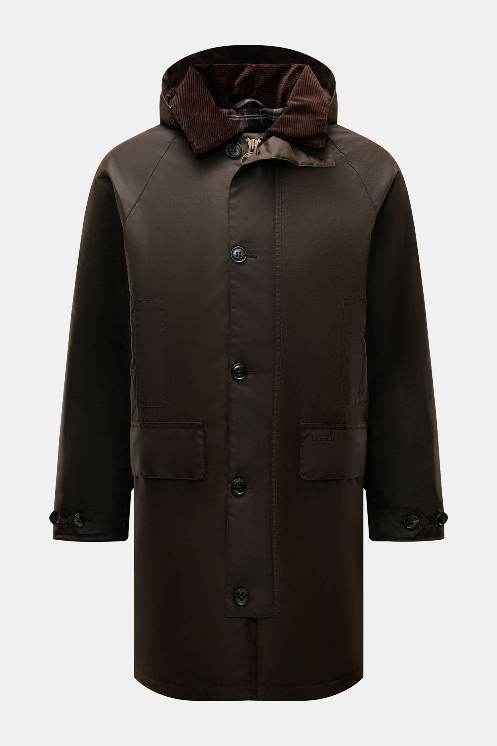 Barbour Waxed parka 'Beaudale' - khaki