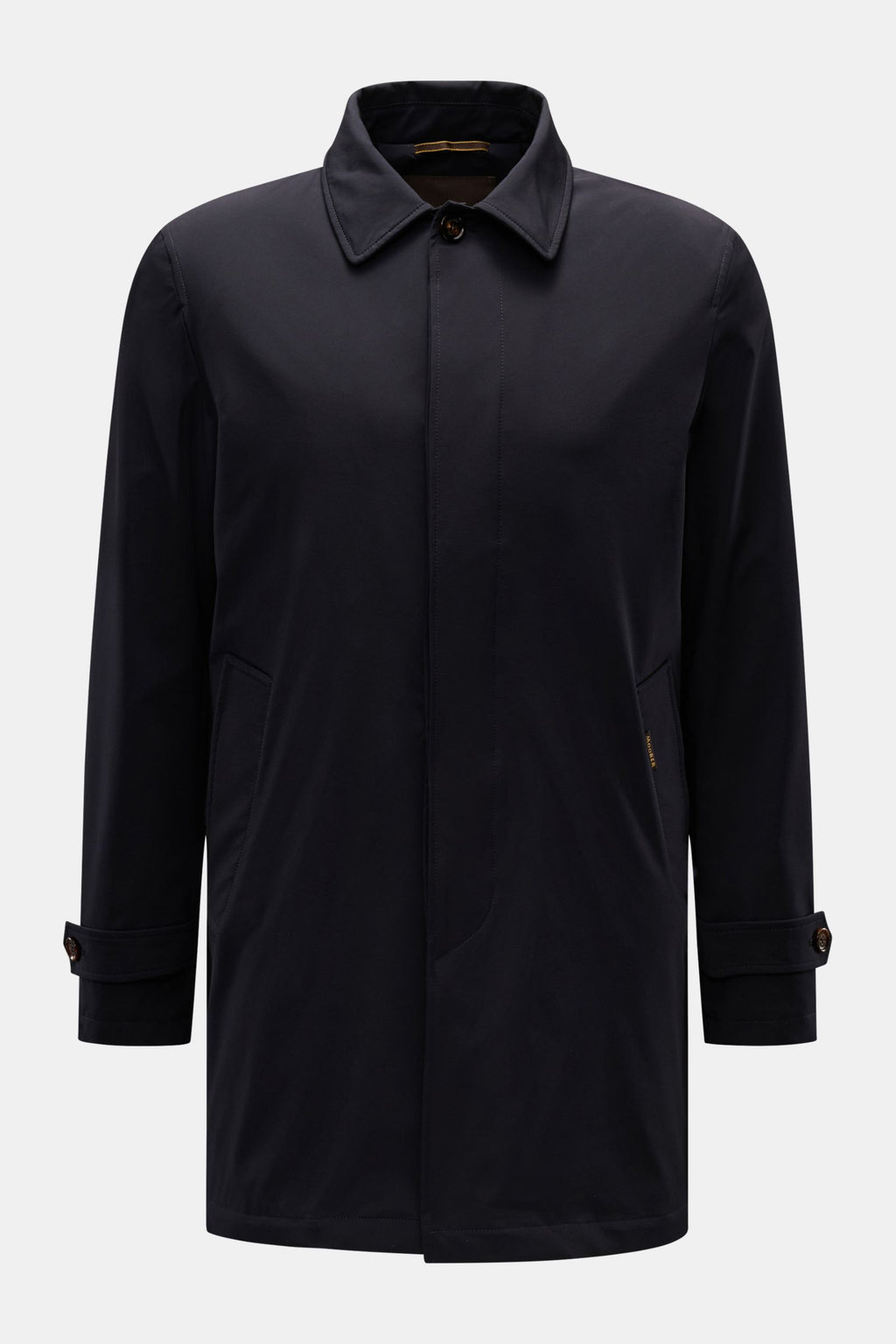 Moorer 'Vittor' short coat - dark navy