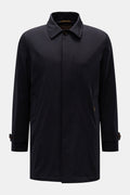 Moorer 'Vittor' short coat - dark navy