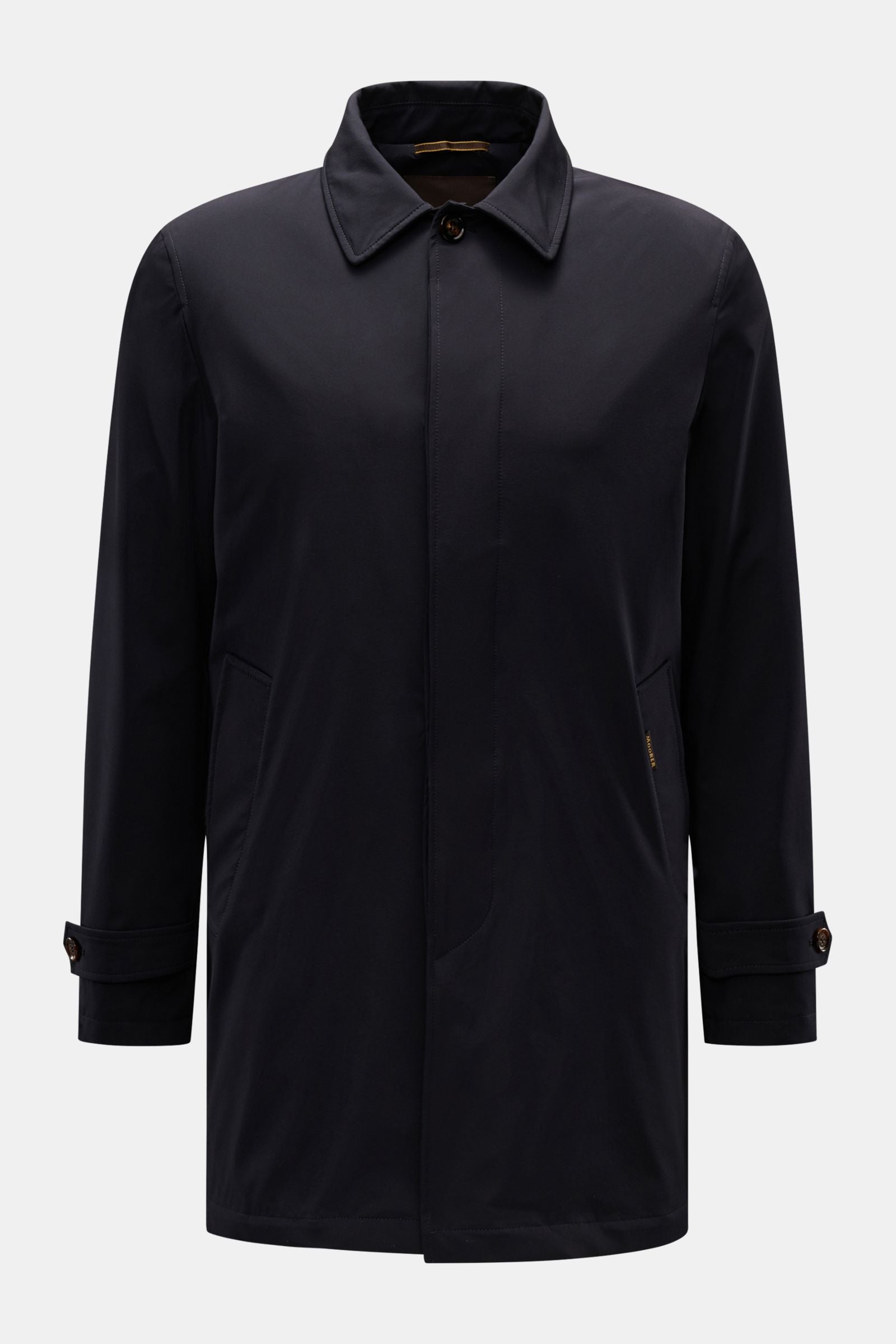 Moorer 'Vittor' short coat - dark navy