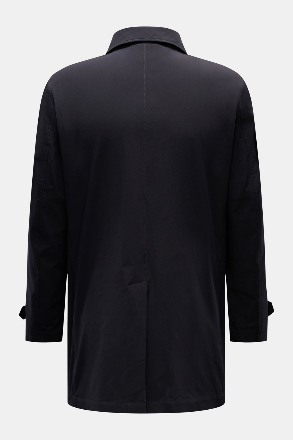Moorer 'Vittor' short coat - dark navy