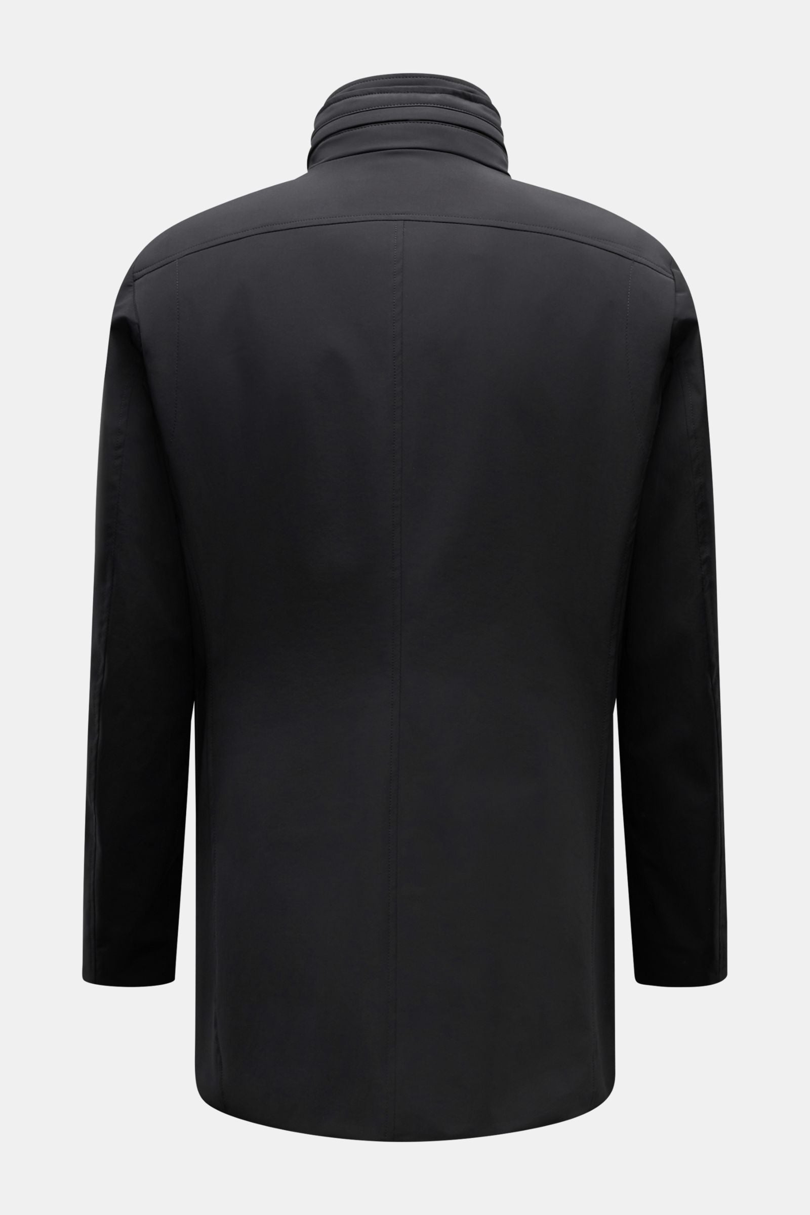 Moorer Short coat 'Edgar' - black