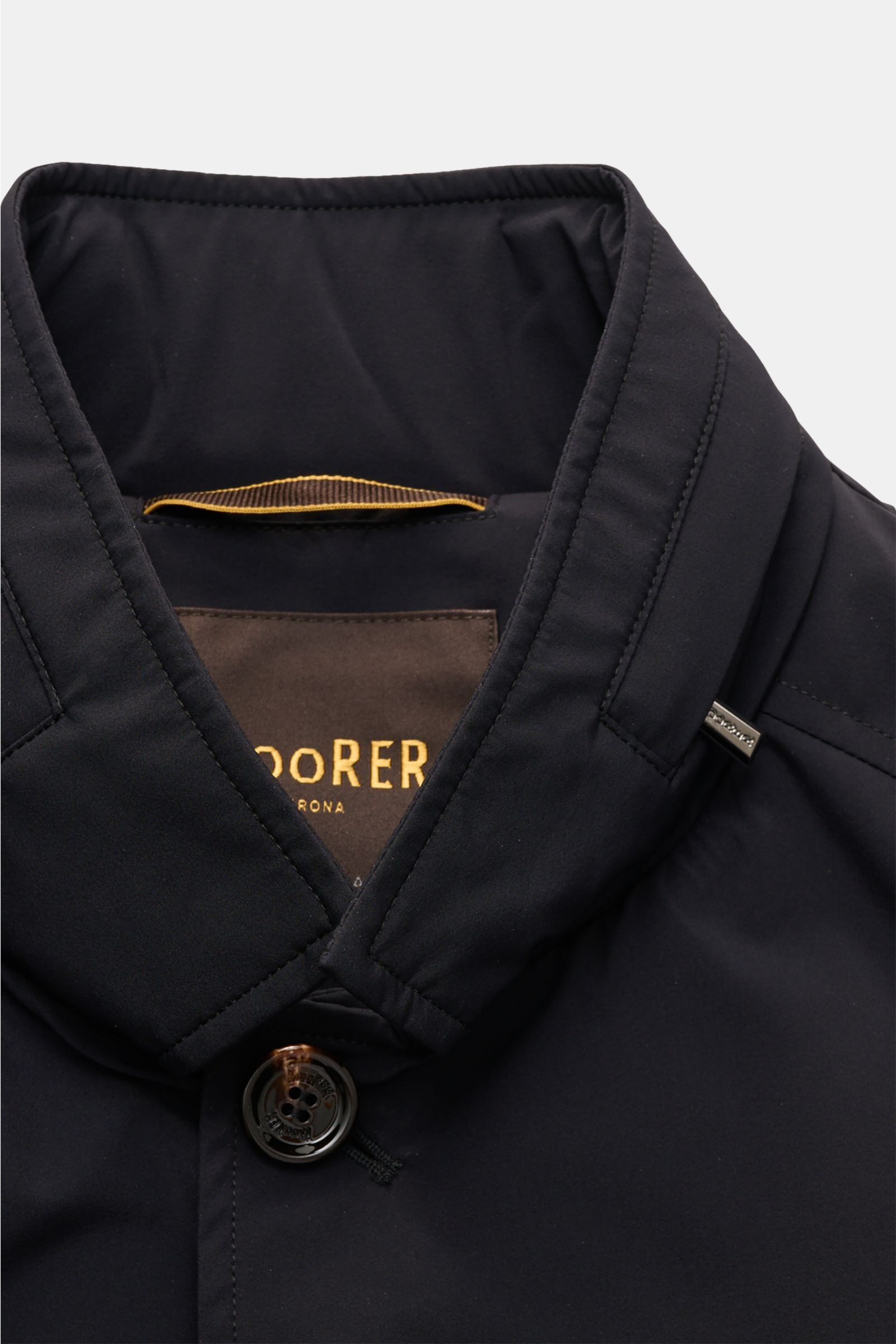 Moorer Short coat 'Hektor' - Navy