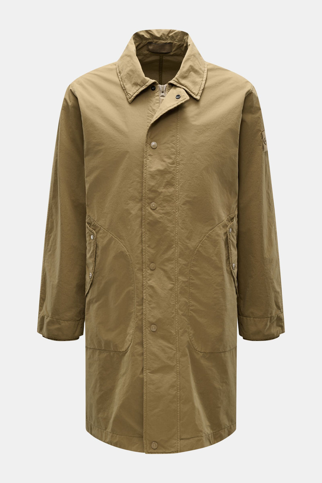 Stone Island Coat 'Ghost Piece' - khaki