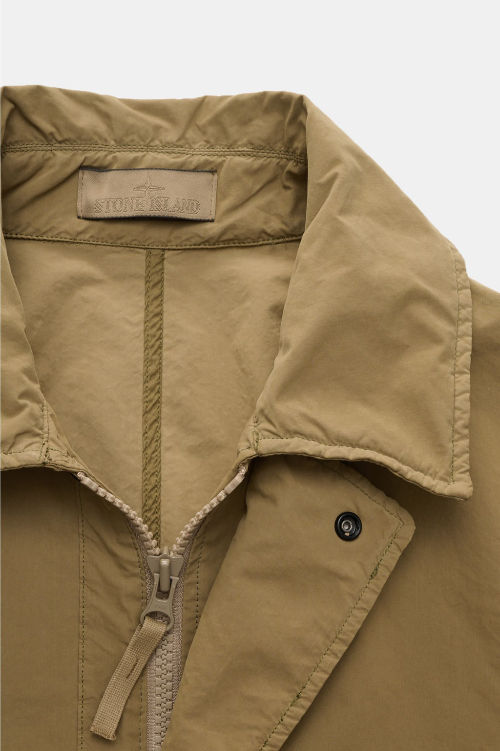 Stone Island Coat 'Ghost Piece' - khaki