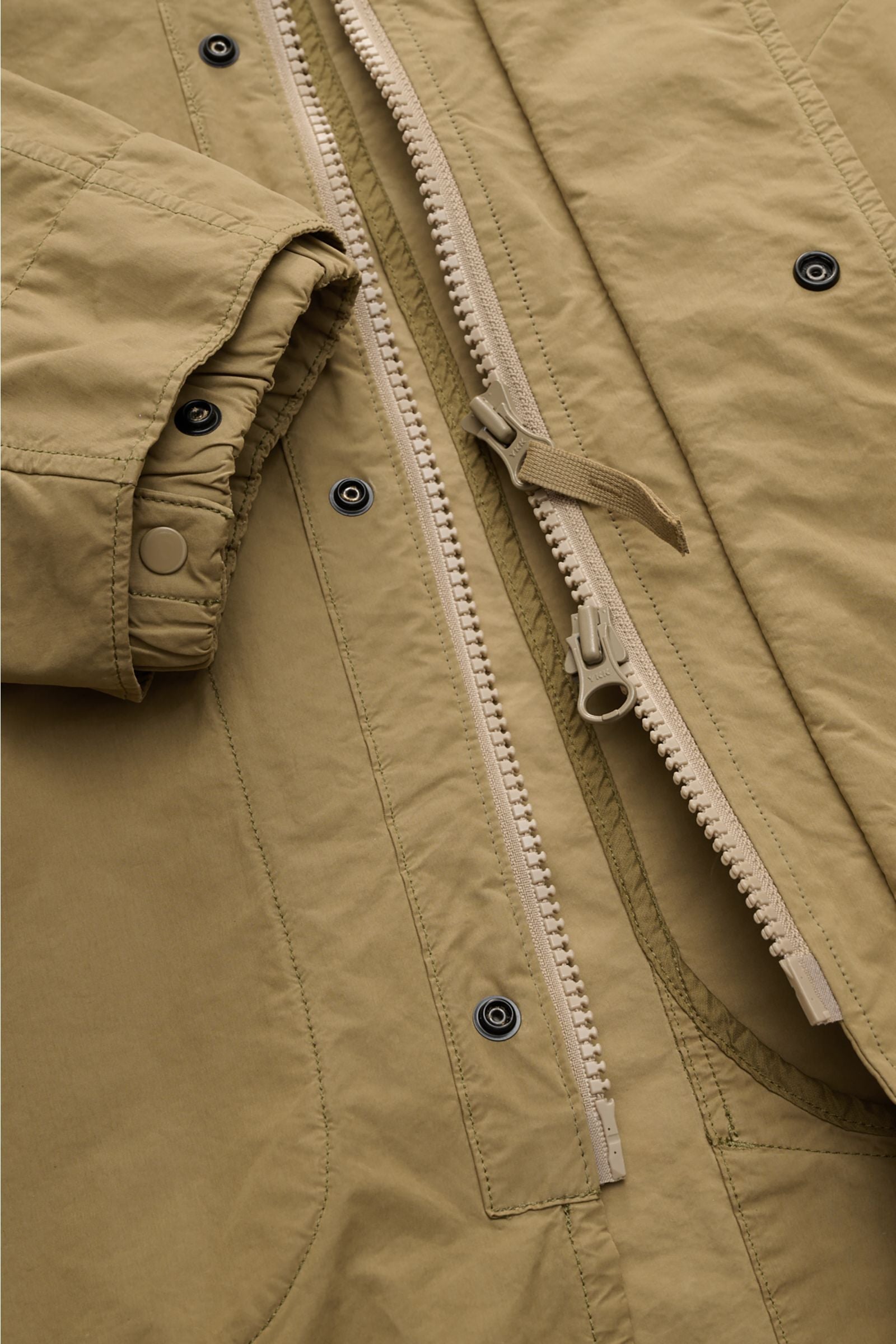 Stone Island Coat 'Ghost Piece' - khaki
