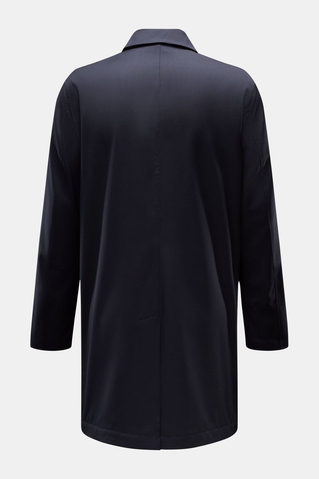 Mandelli Reversible short coat - Navy