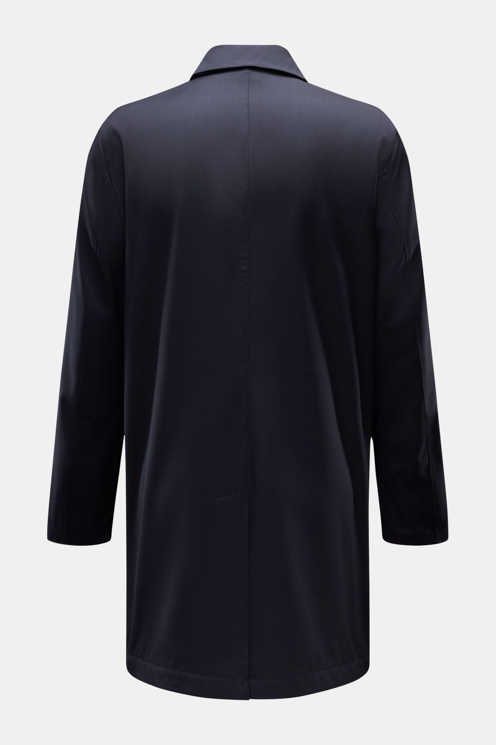 Mandelli Reversible short coat - Navy