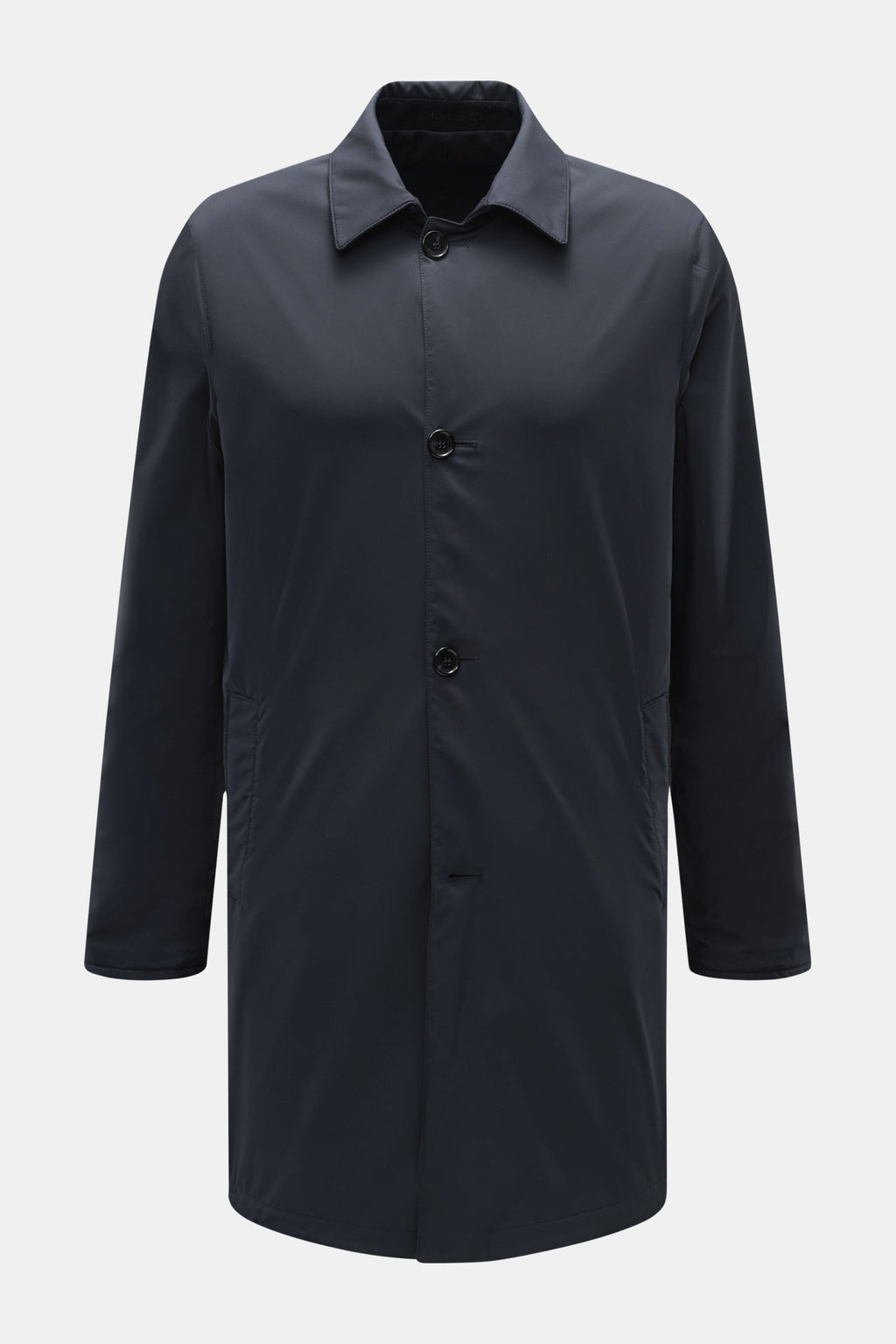 Mandelli Reversible short coat - Navy