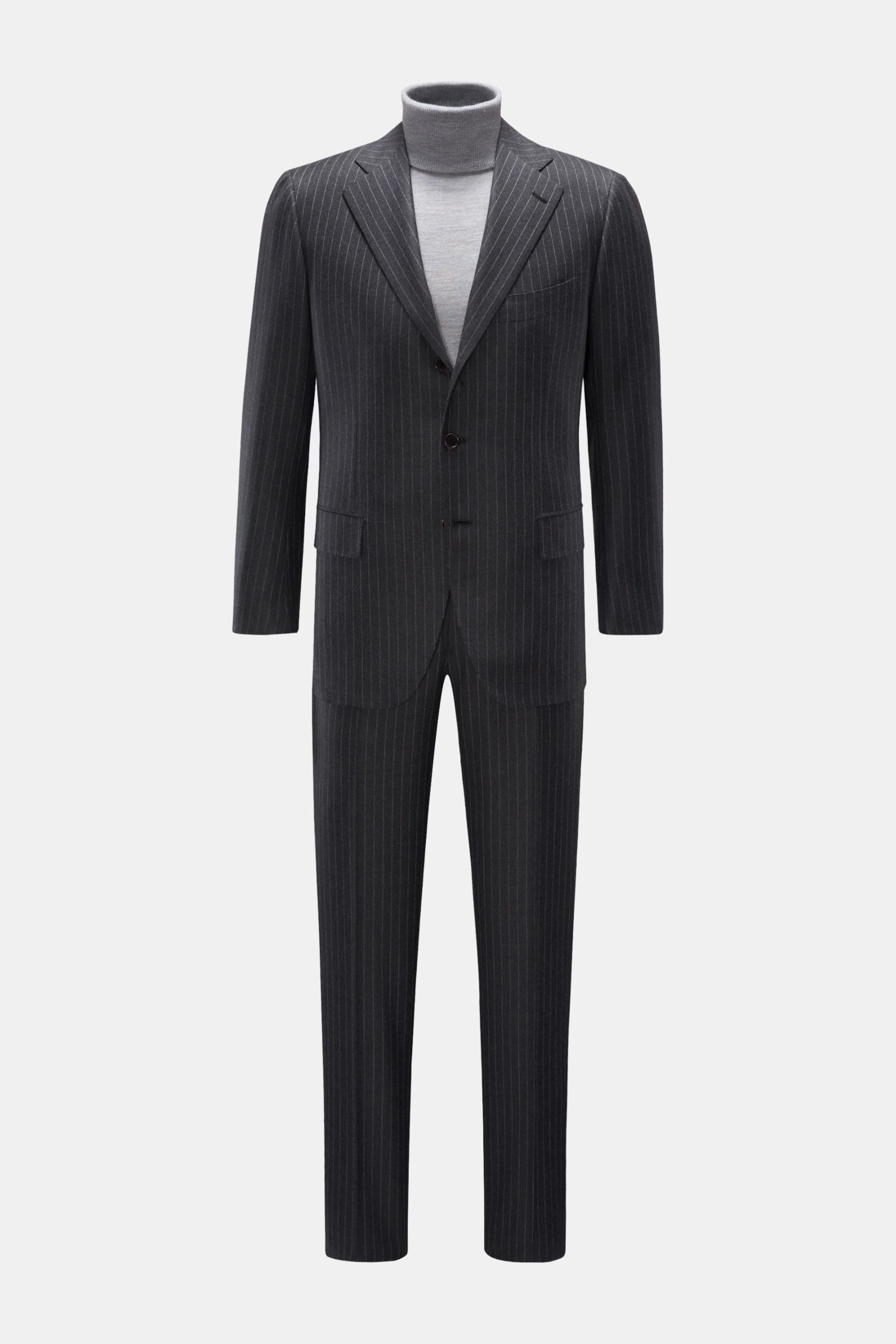 Cesare Attolini Suit 'Drop 7' - grey striped