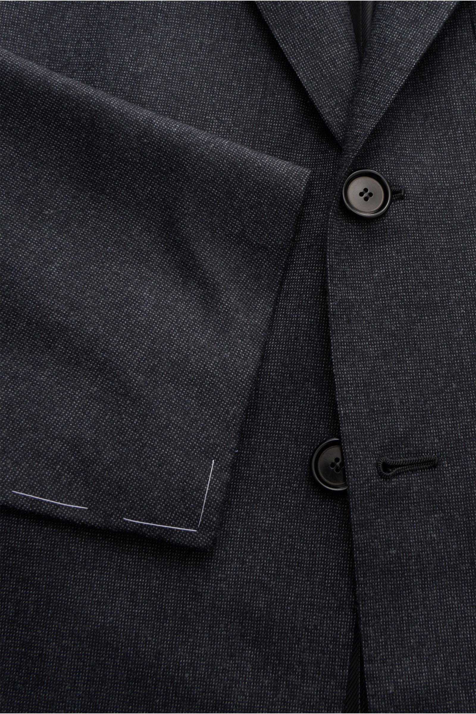Cesare Attolini Suit 'Drop 7' - dark grey mottled