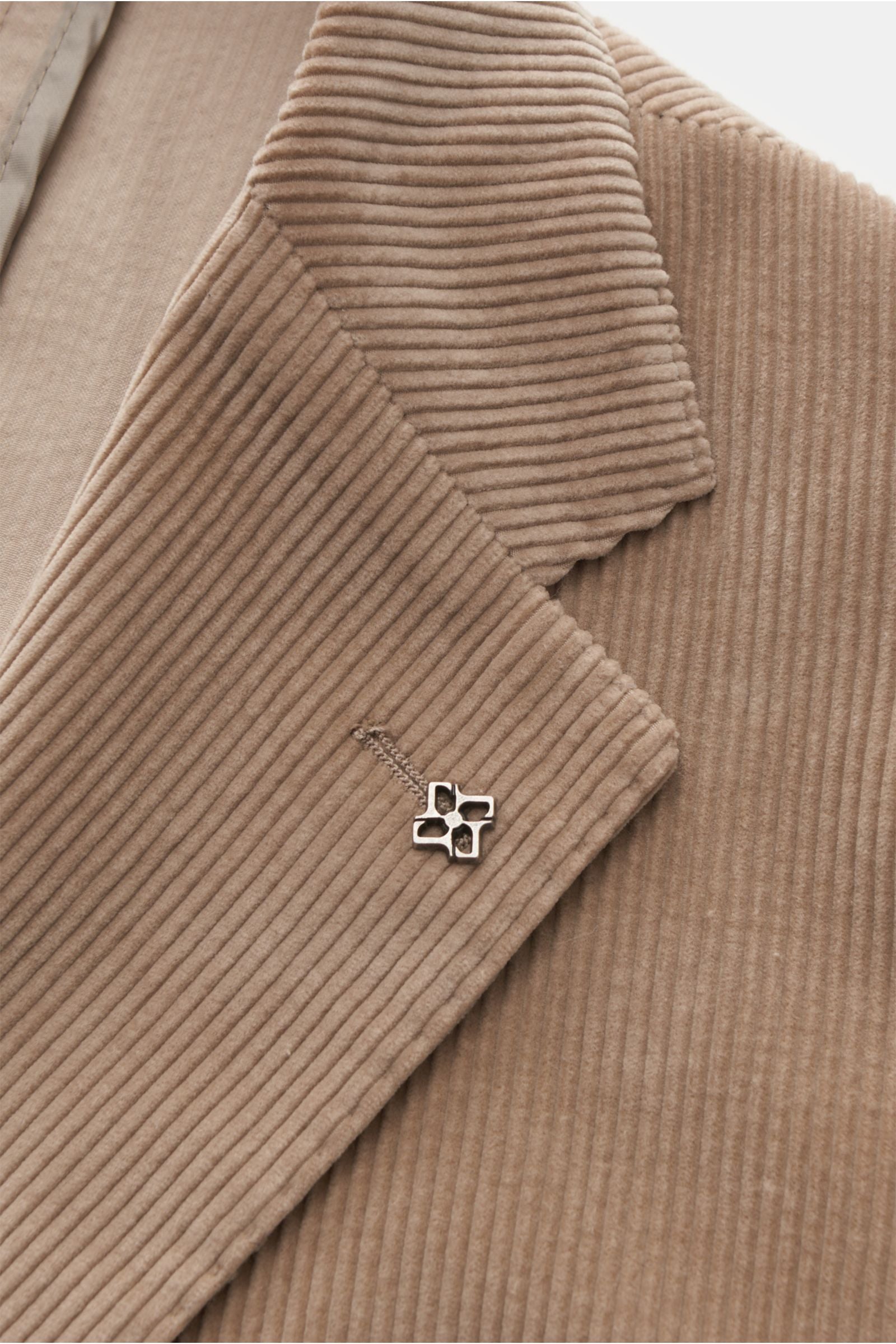 Tagliatore Corduroy suit - beige
