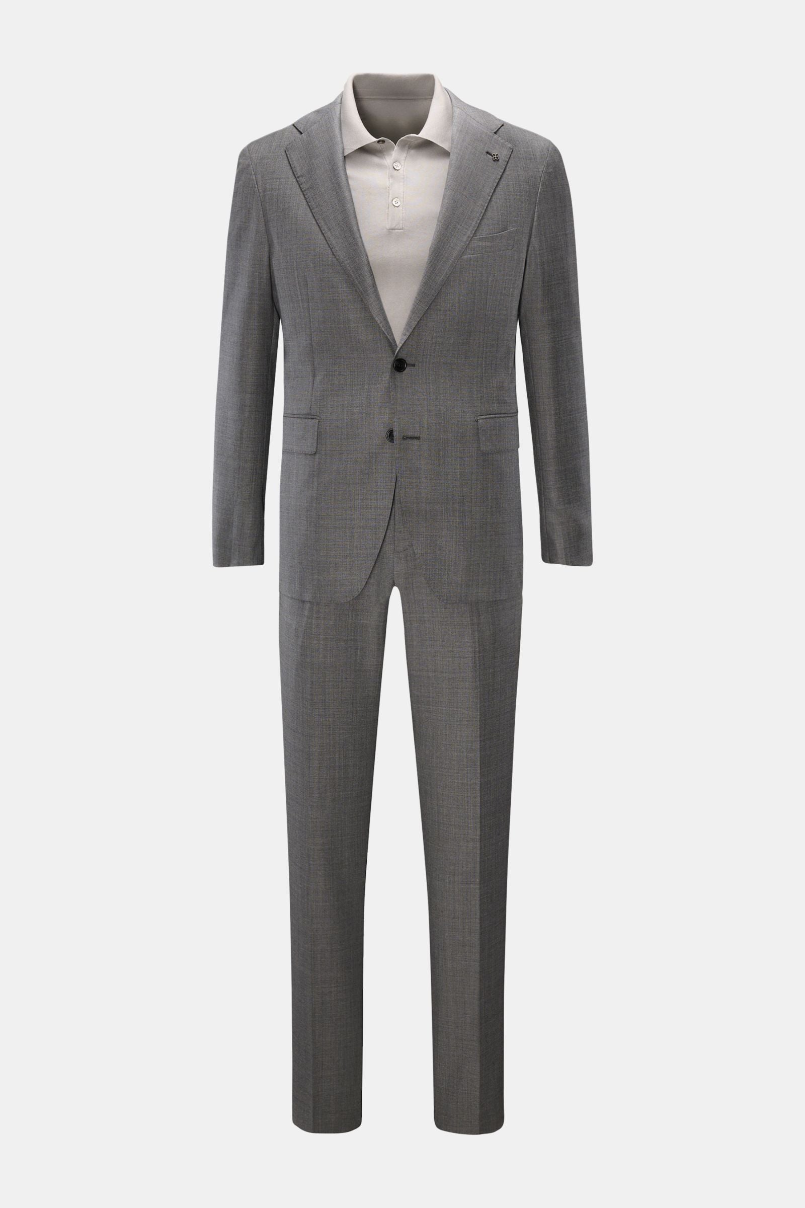 Tagliatore Suit 'Vesuvio' - dark grey mottled