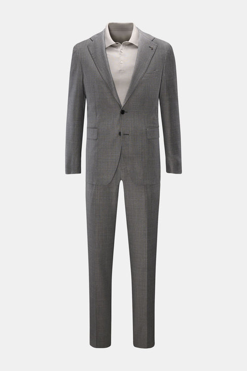 Tagliatore Suit 'Vesuvio' - dark grey mottled