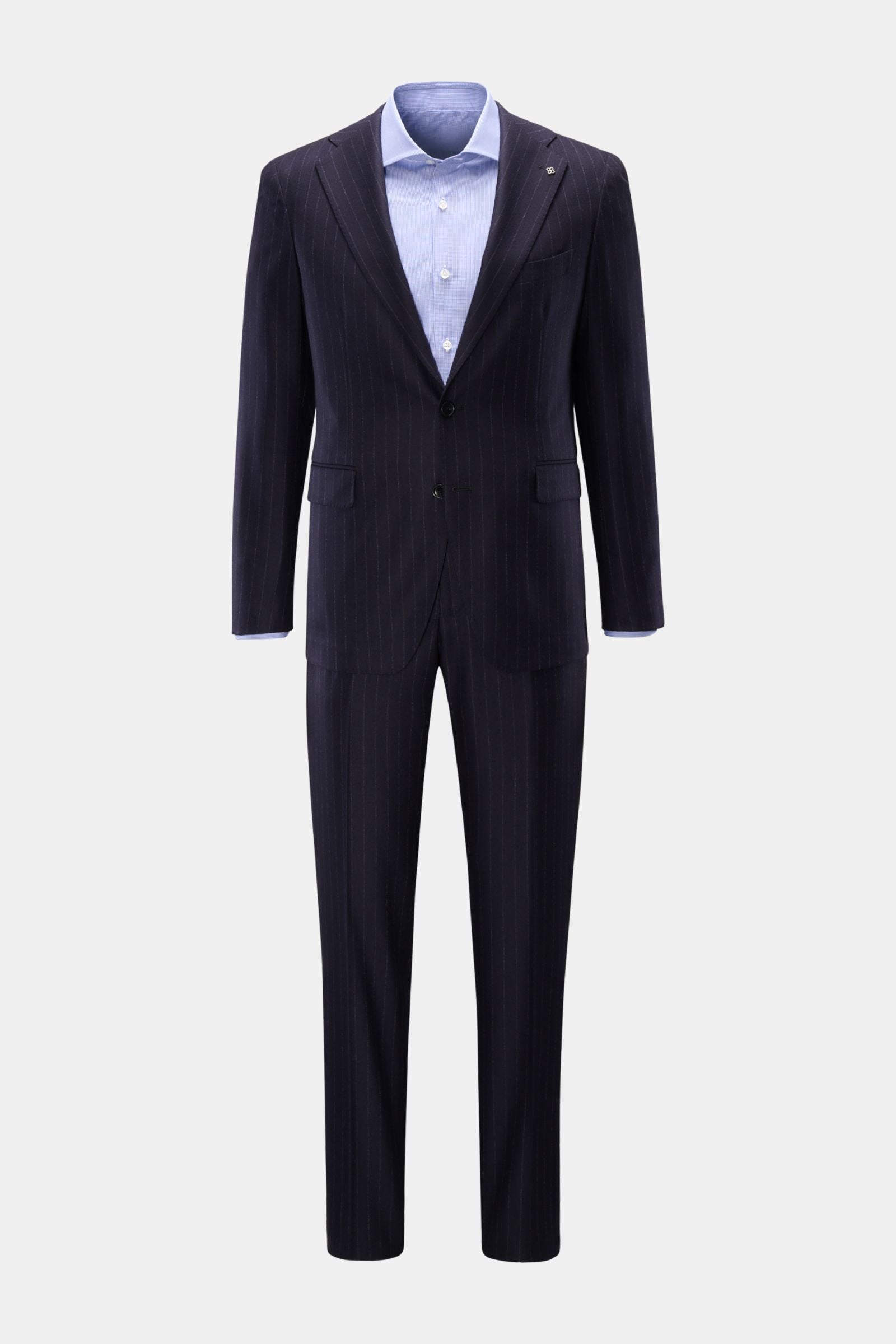Tagliatore Suit 'Vesuvio' - navy striped