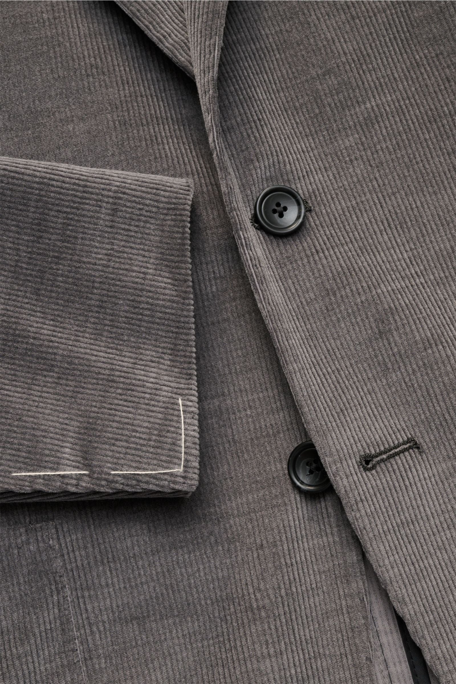 Tagliatore Corduroy suit 'Vesuvio' - grey