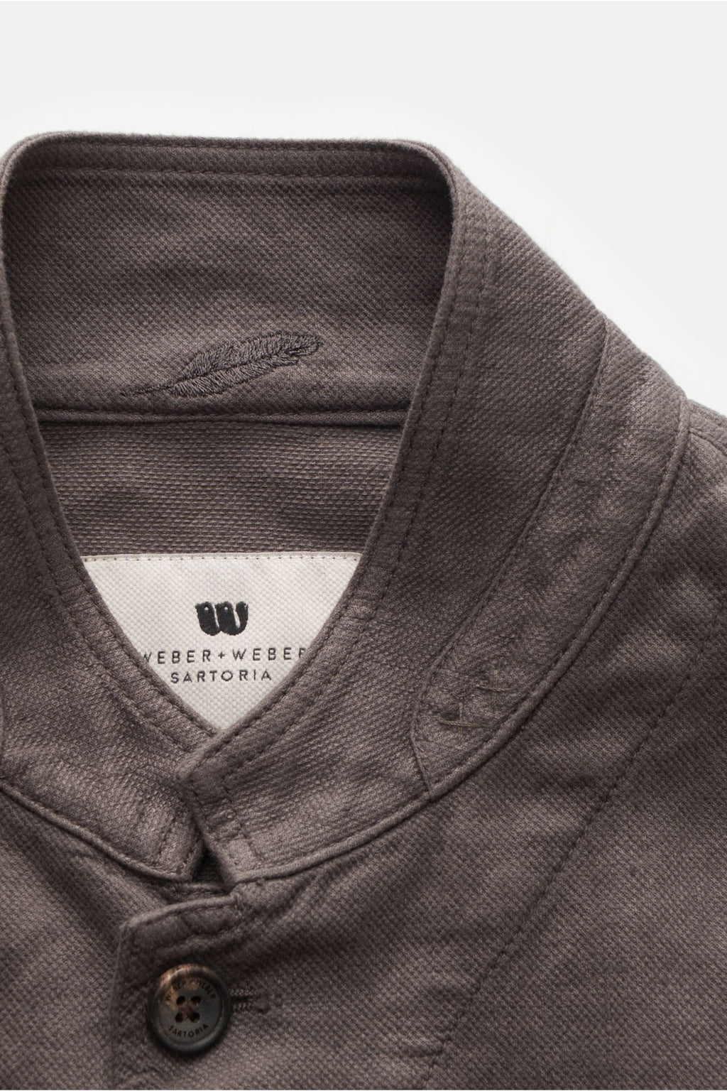 Weber+Weber Waistcoat 'Military Drill Vest' - grey
