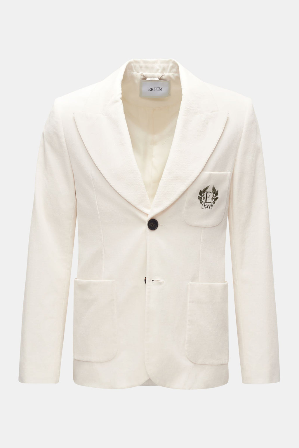 Erdem Corduroy jacket 'Ridley' - cream