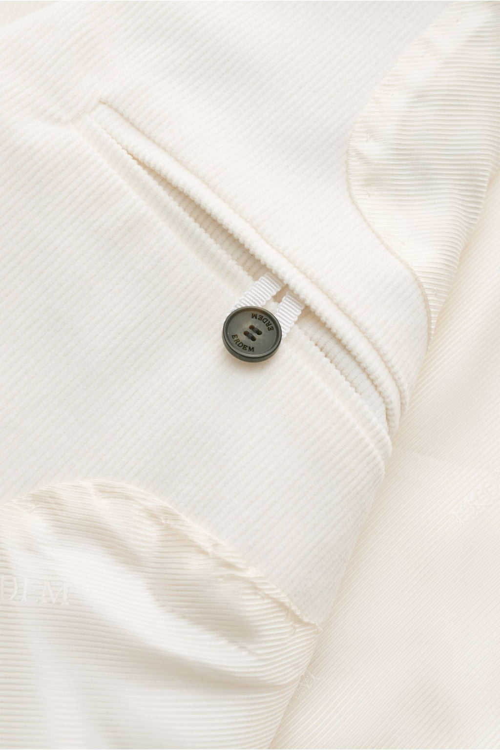 Erdem Corduroy jacket 'Ridley' - cream