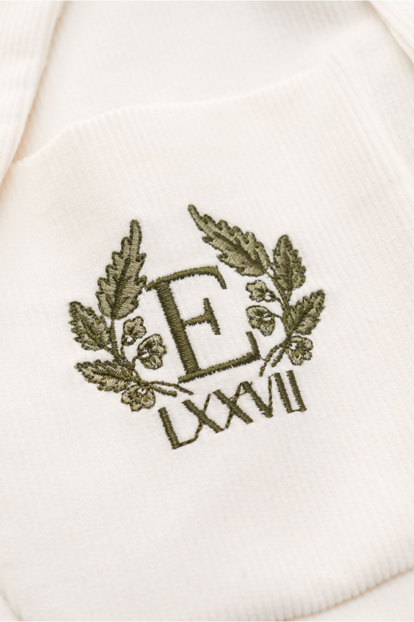 Erdem Corduroy jacket 'Ridley' - cream