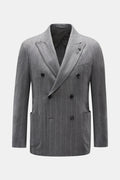 Lardini Smart-casual jacket - dark grey striped