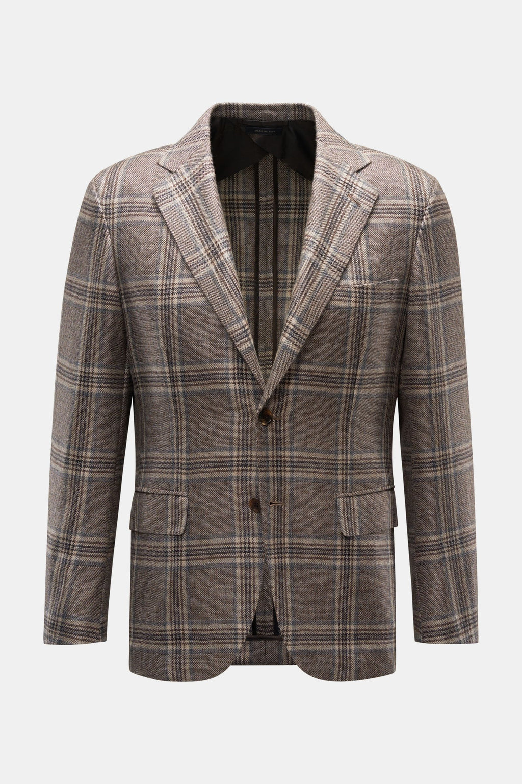Brioni Cashmere jacket 'New Plume' - checked