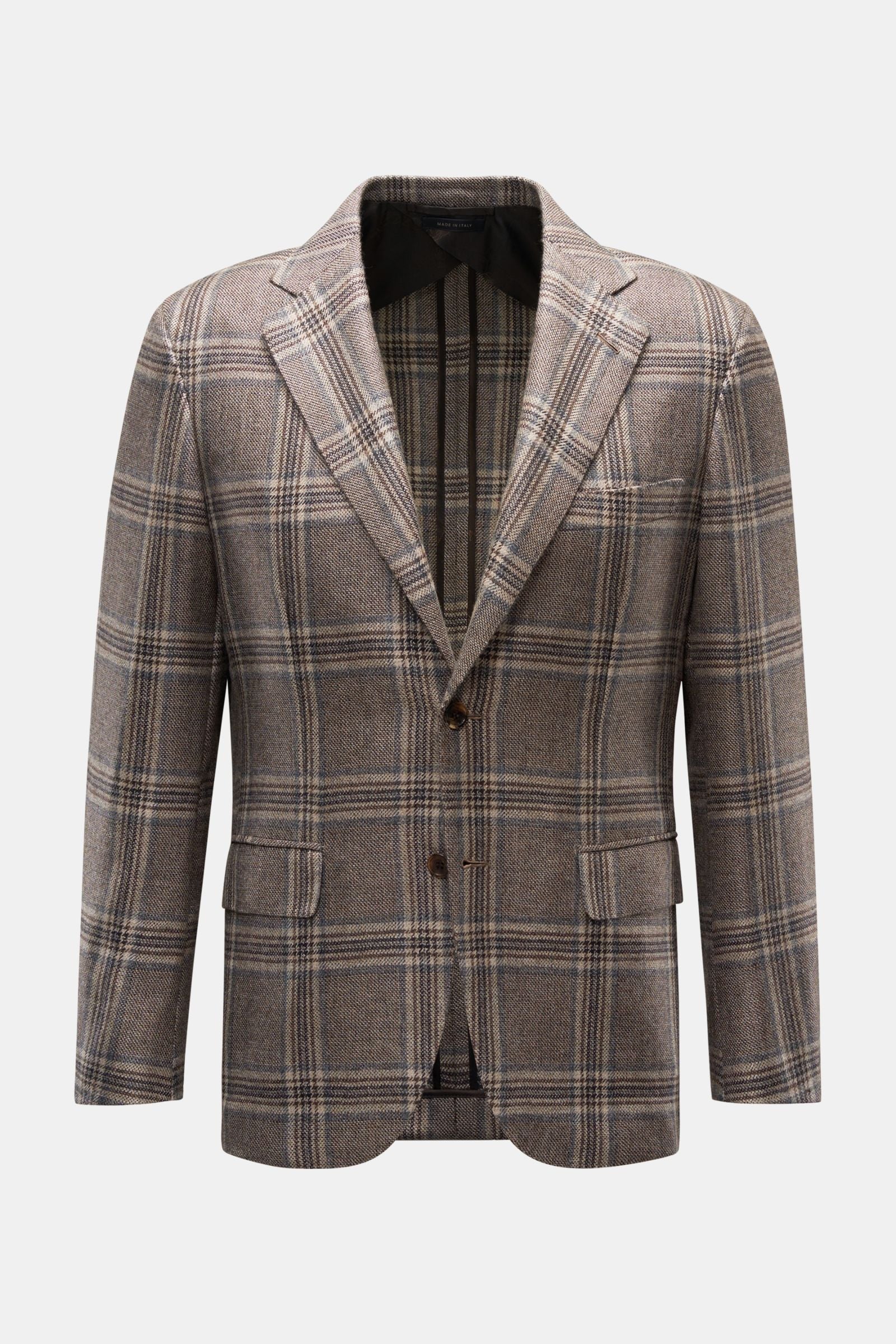 Brioni Cashmere jacket 'New Plume' - checked