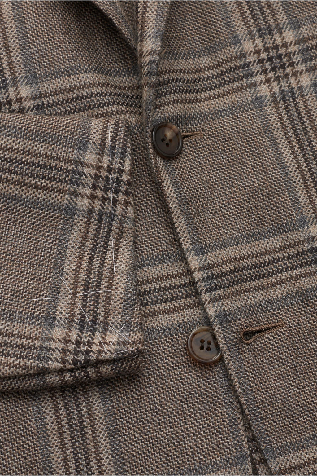 Brioni Cashmere jacket 'New Plume' - checked