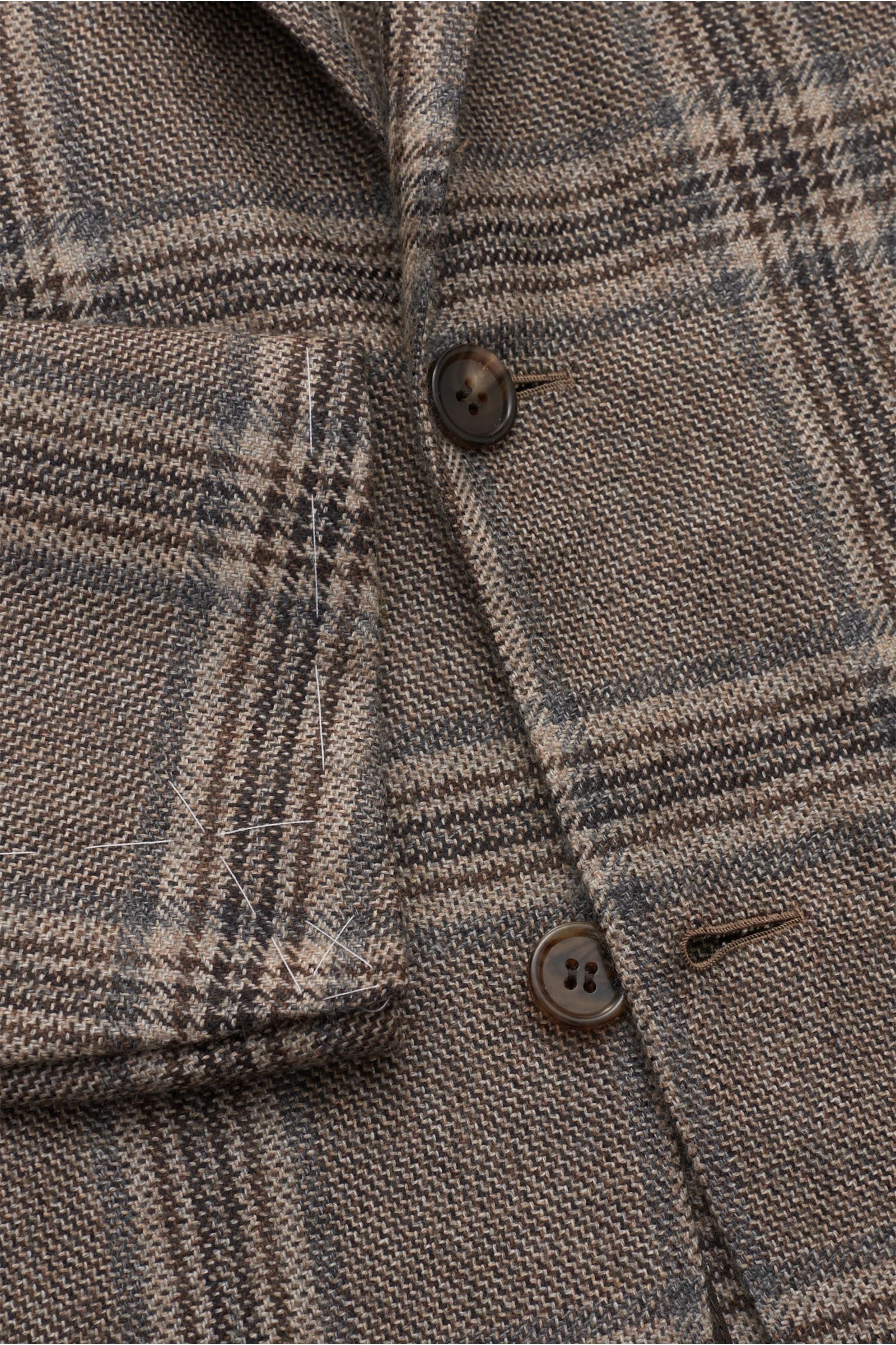 Brioni Cashmere jacket 'New Plume' - checked