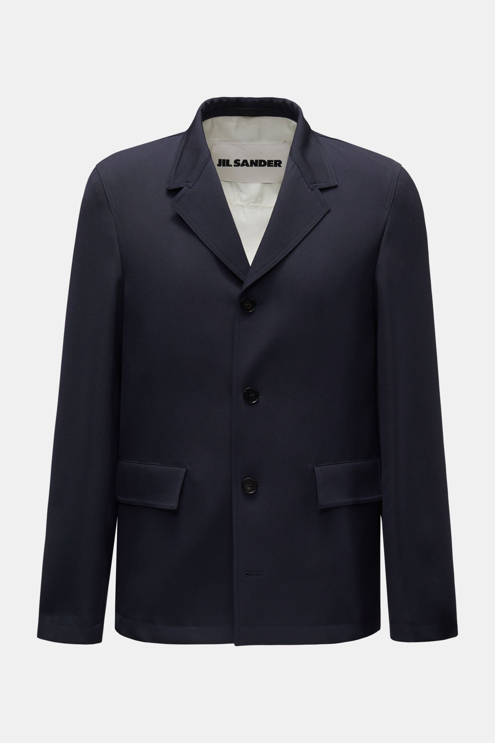 Jil Sander Wool-twill jacket - navy