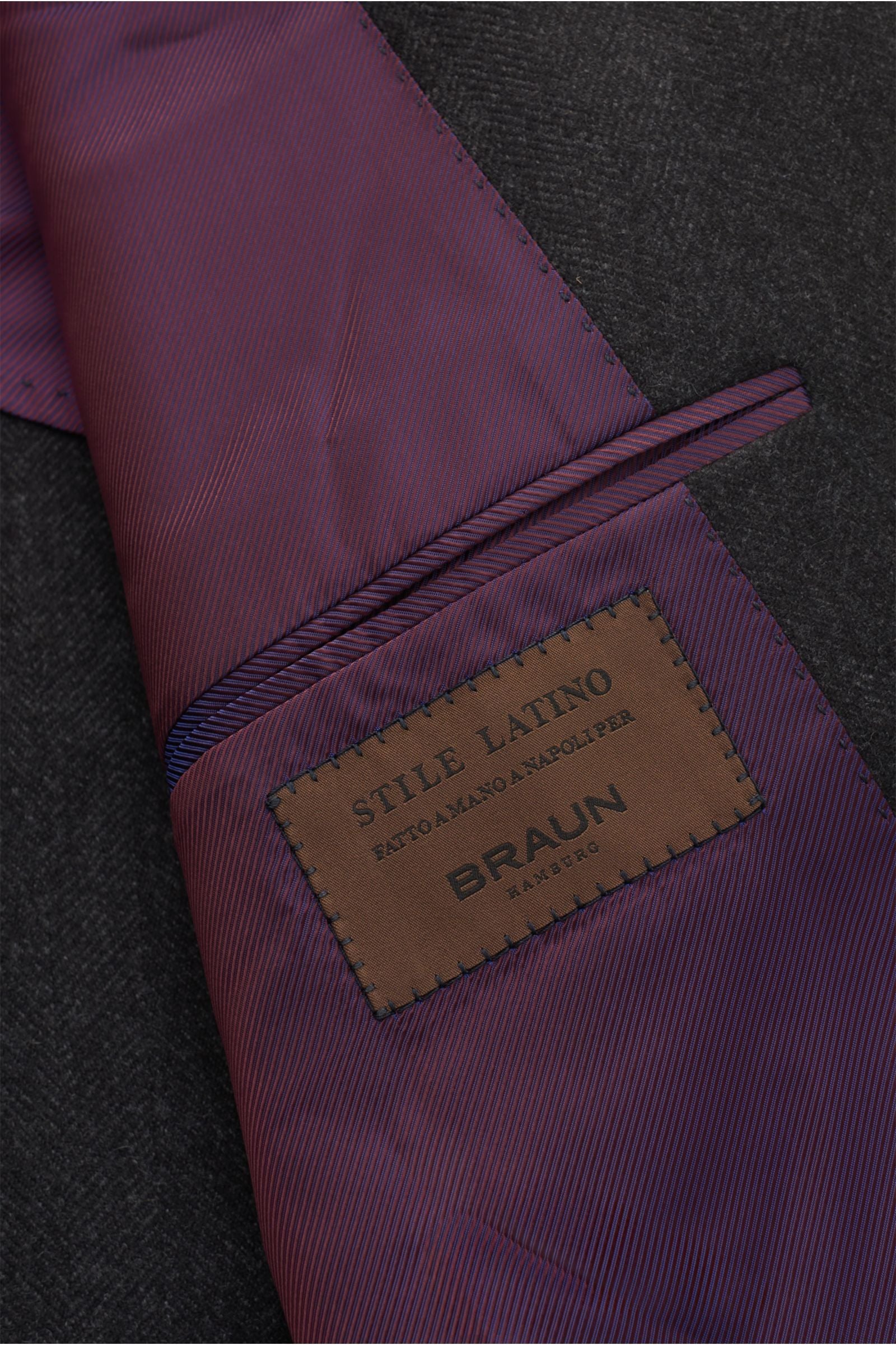 Stile Latino Smart-casual jacket 'Fausto' - anthracite