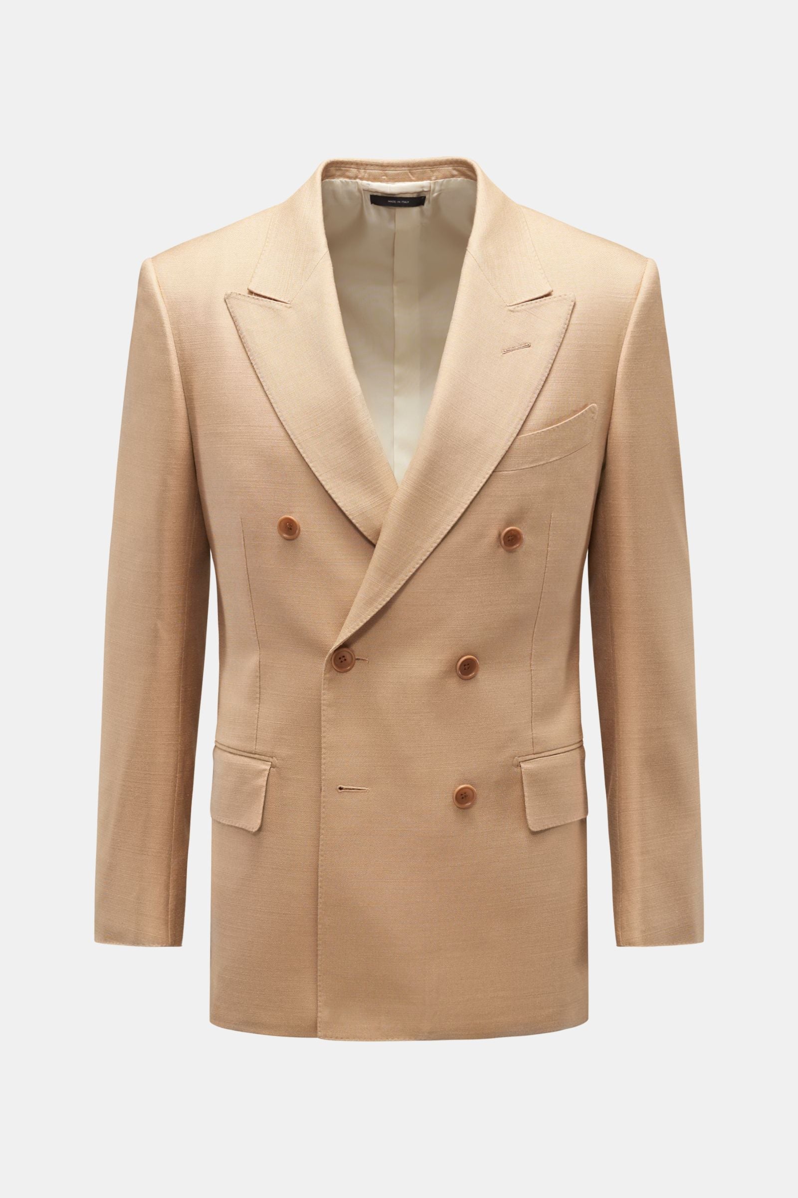 Tom Ford Silk smart-casual jacket 'Atticus' - beige
