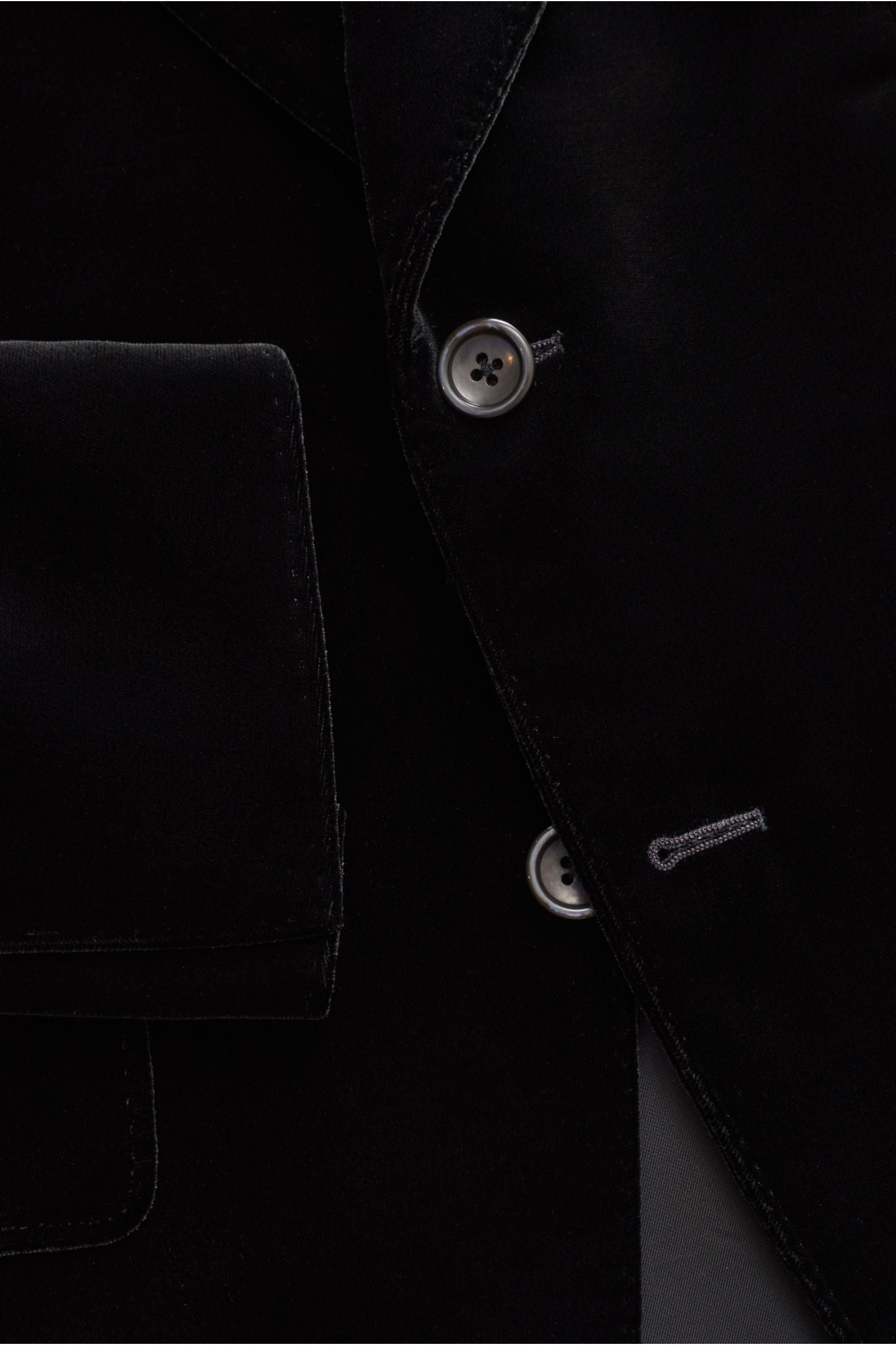 Tom Ford Velvet jacket 'Atticus' - black
