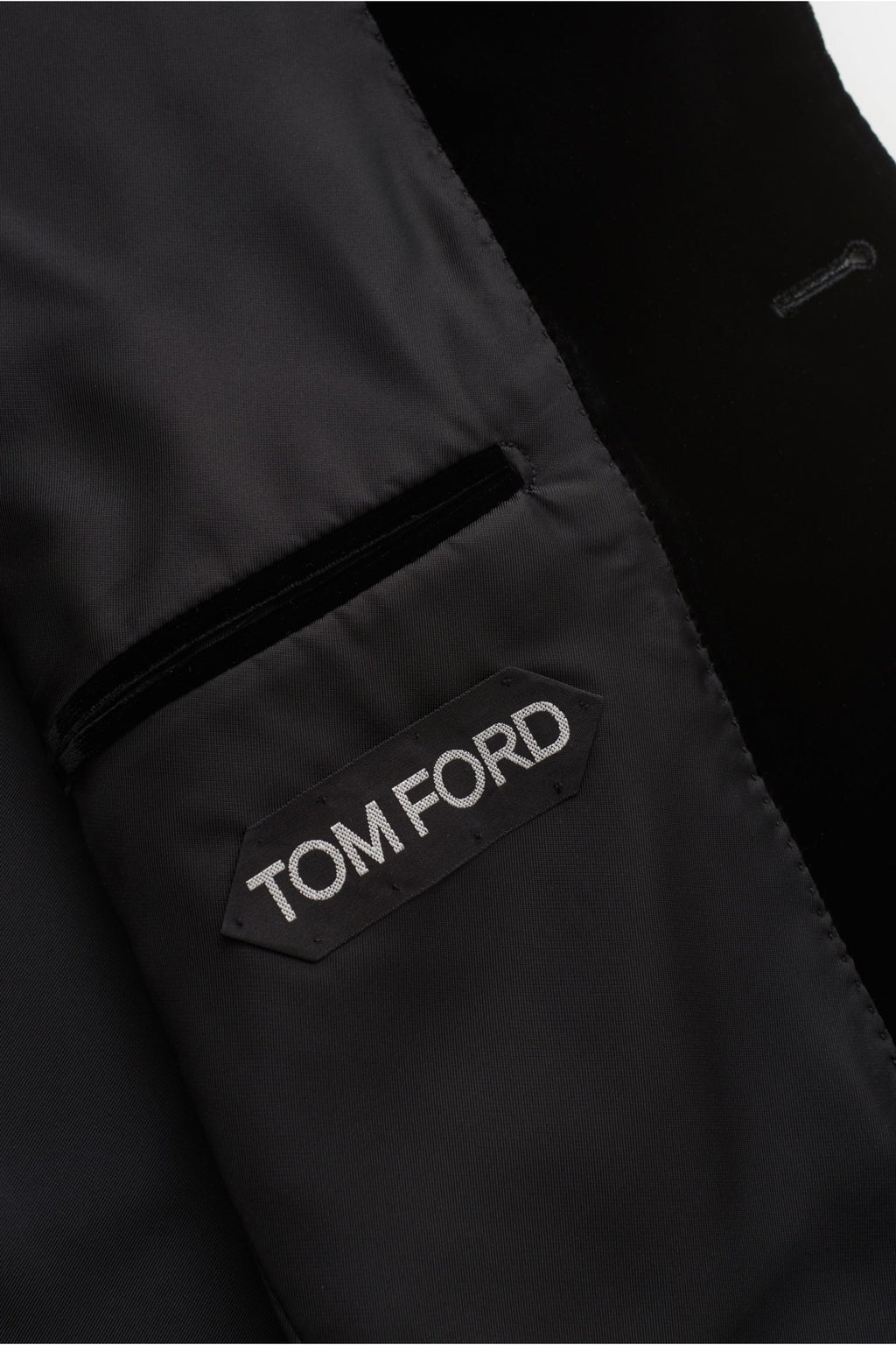 Tom Ford Velvet jacket 'Atticus' - black