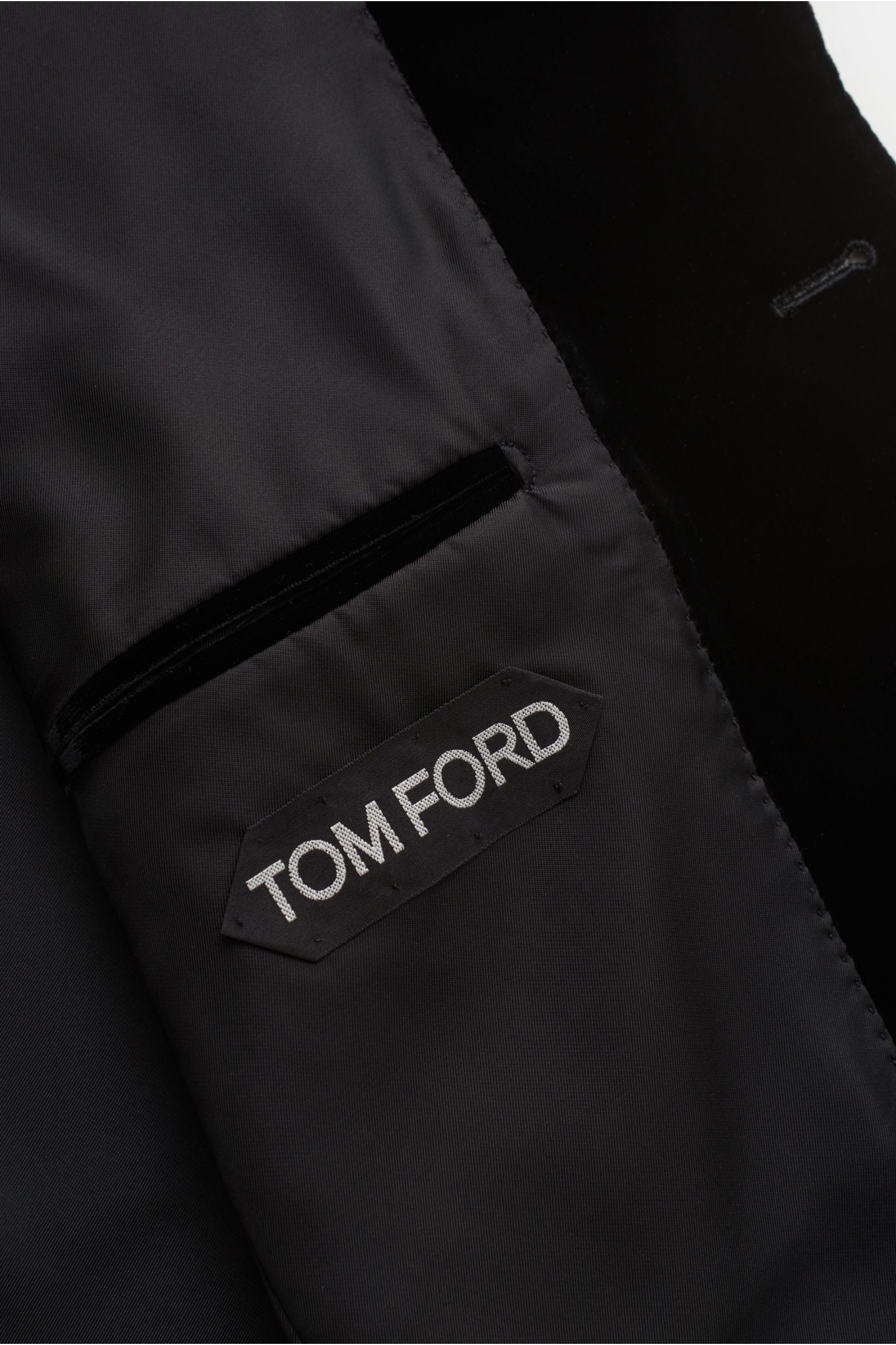Tom Ford Velvet jacket 'Atticus' - black