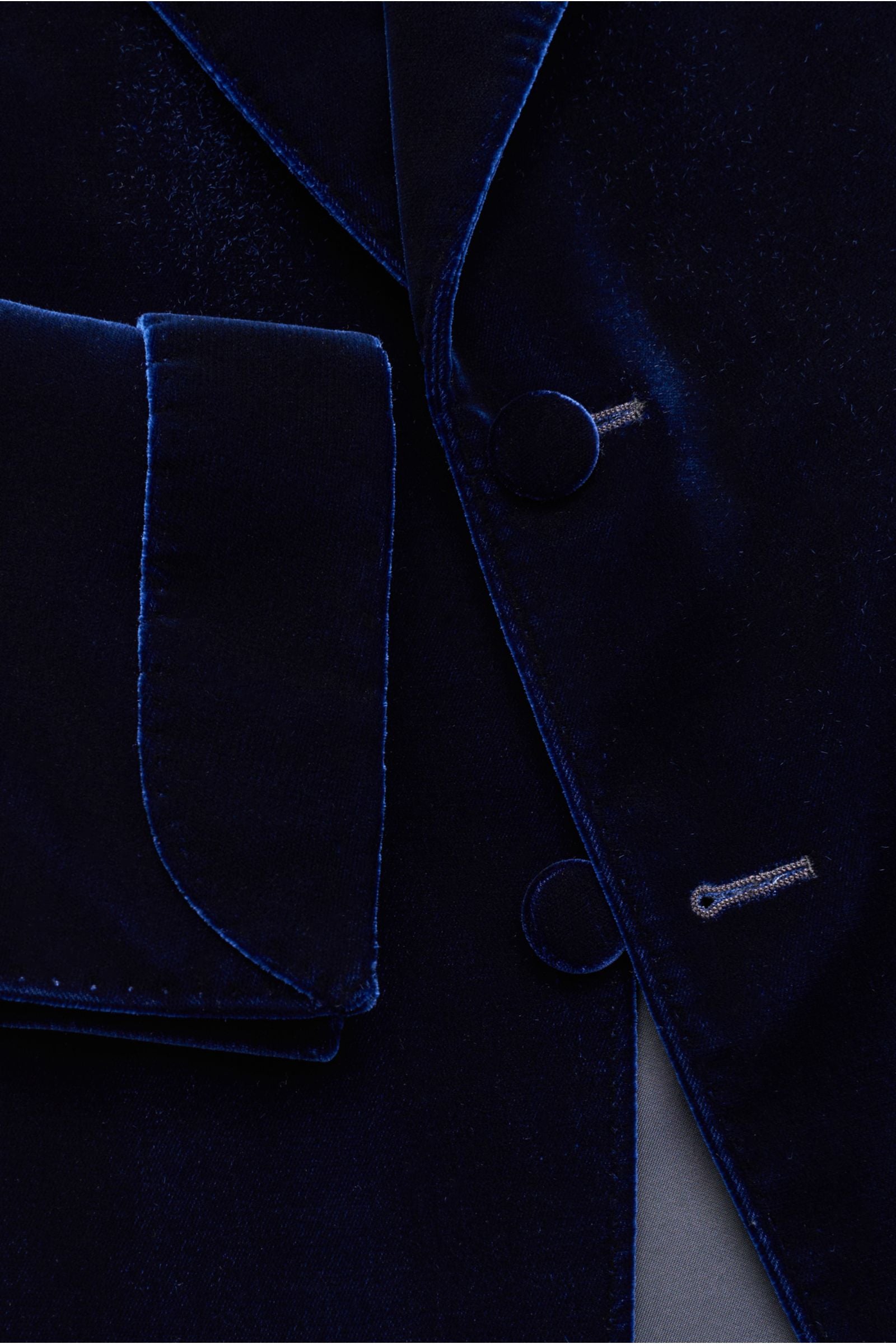 Tom Ford Velvet jacket 'Shelton' - Dark blue 2