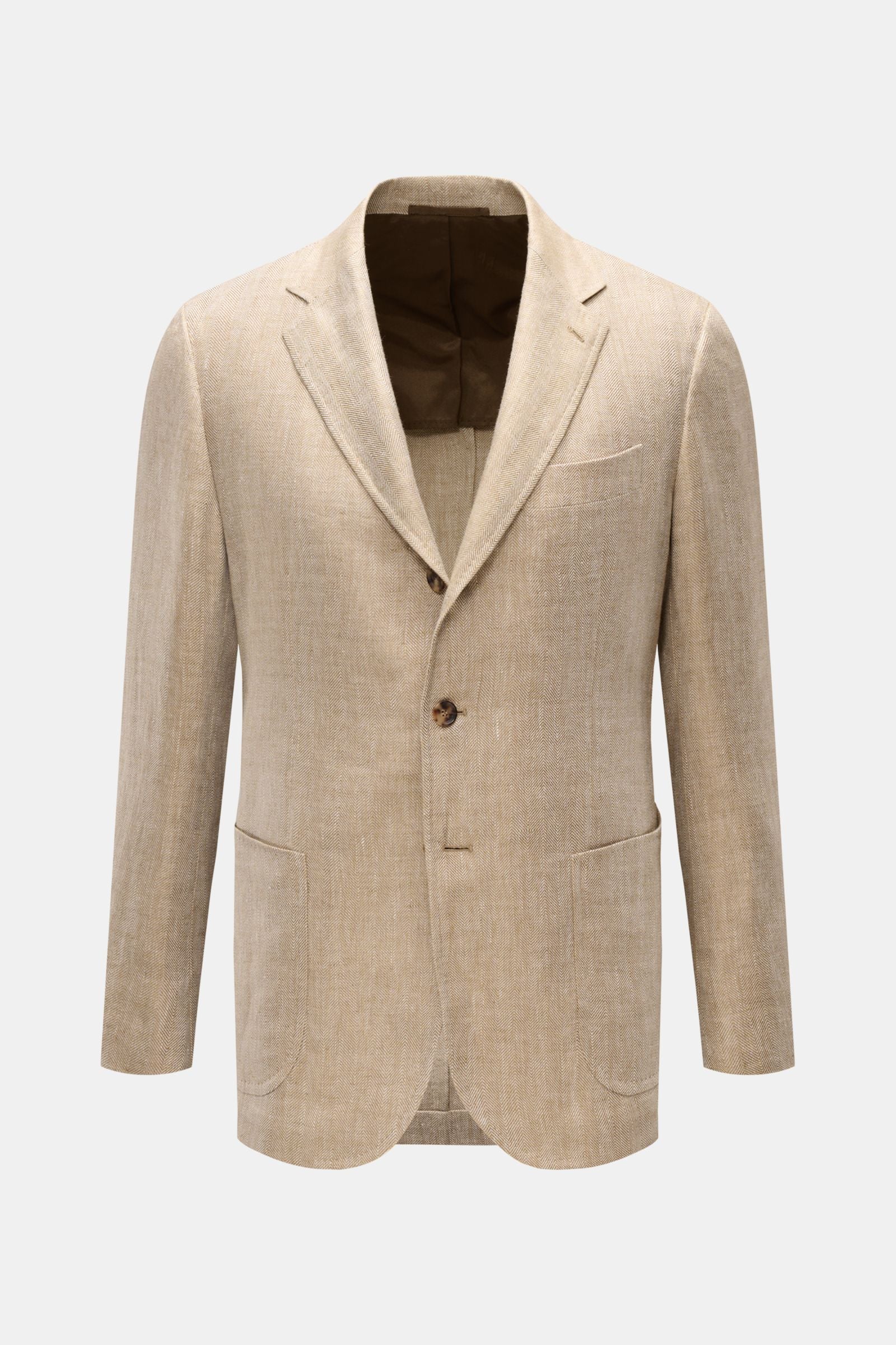 Stile Latino Smart-casual jacket 'Vincenzo' - beige patterned