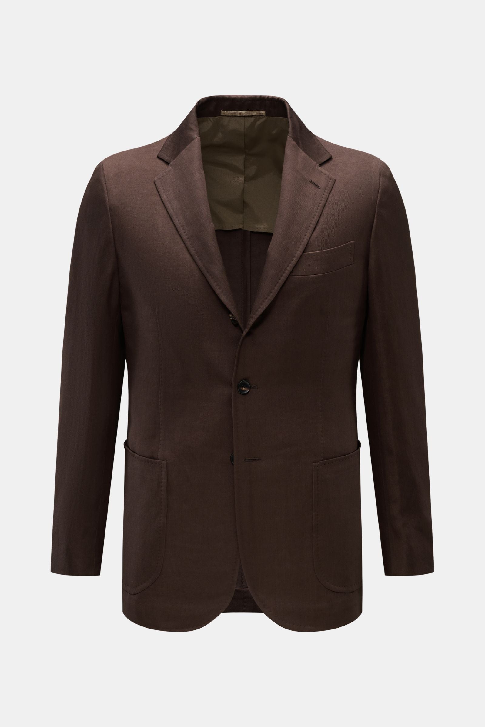 Stile Latino Smart-casual jacket 'Vincenzo' - Dark brown