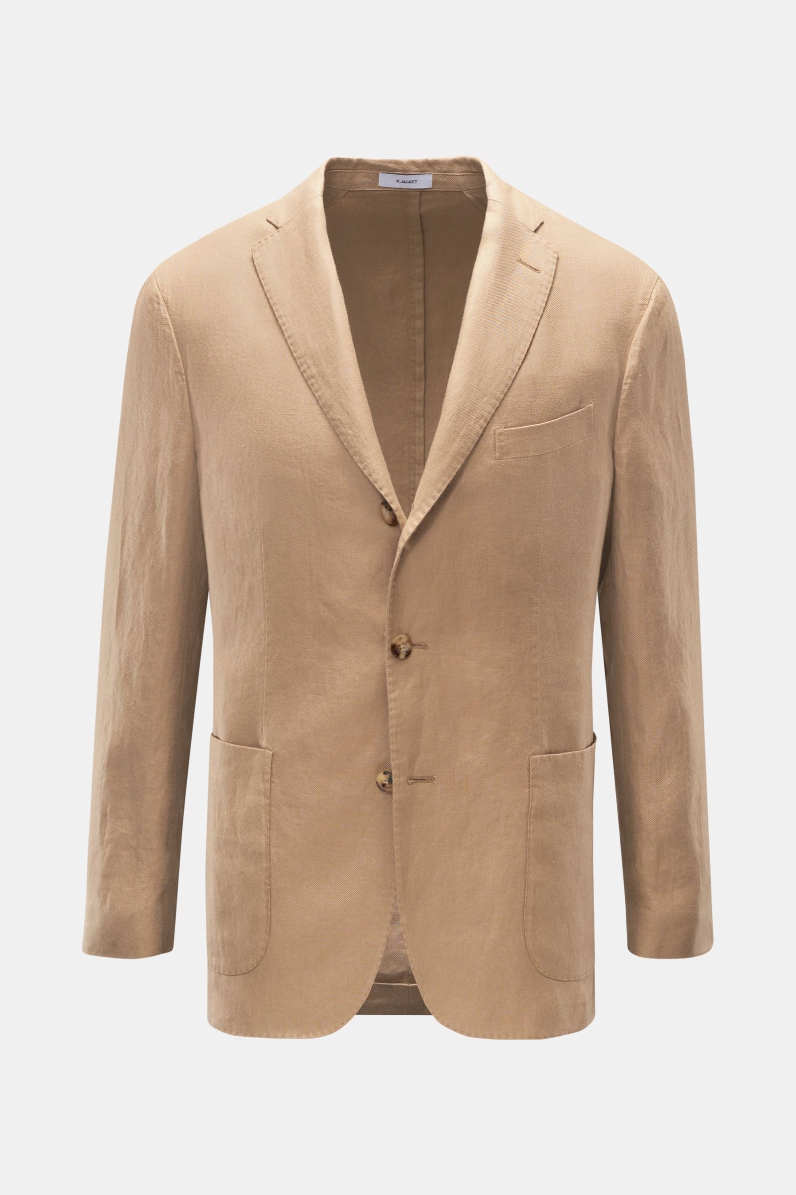 Boglioli Linen jacket 'K. Jacket' - camel