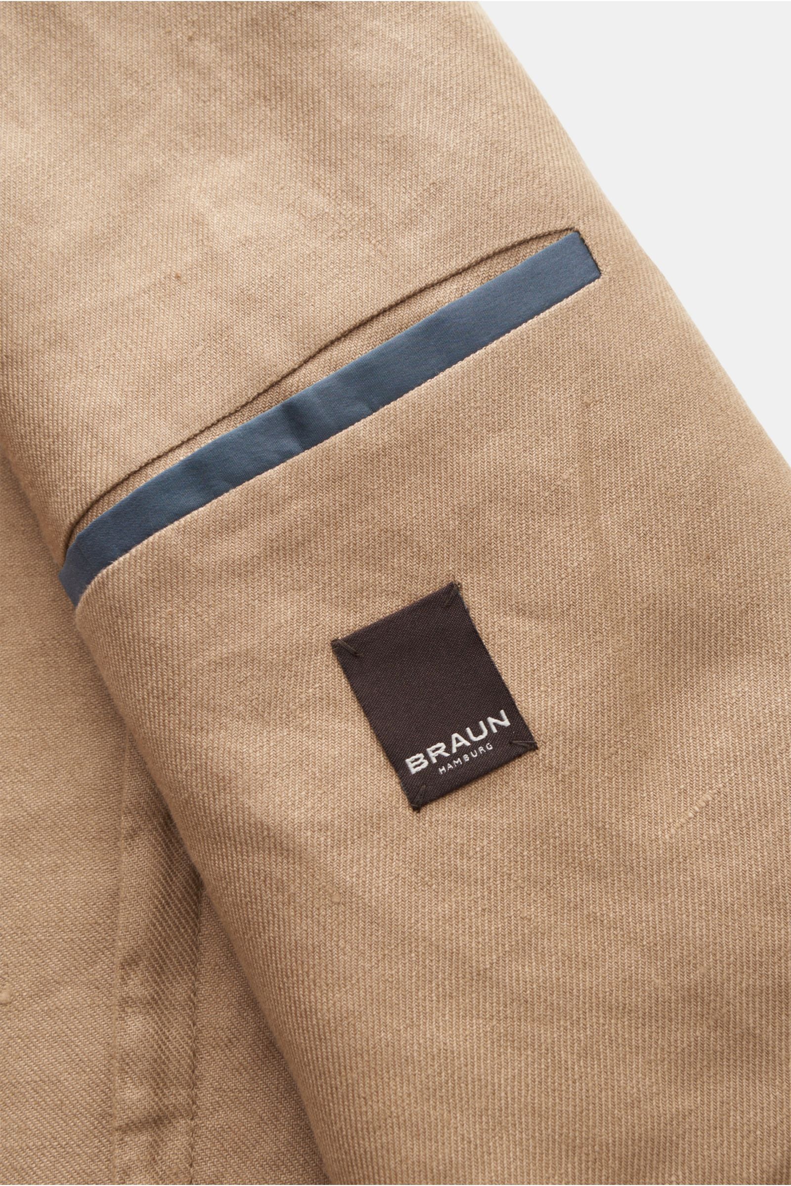Boglioli Linen jacket 'K. Jacket' - camel